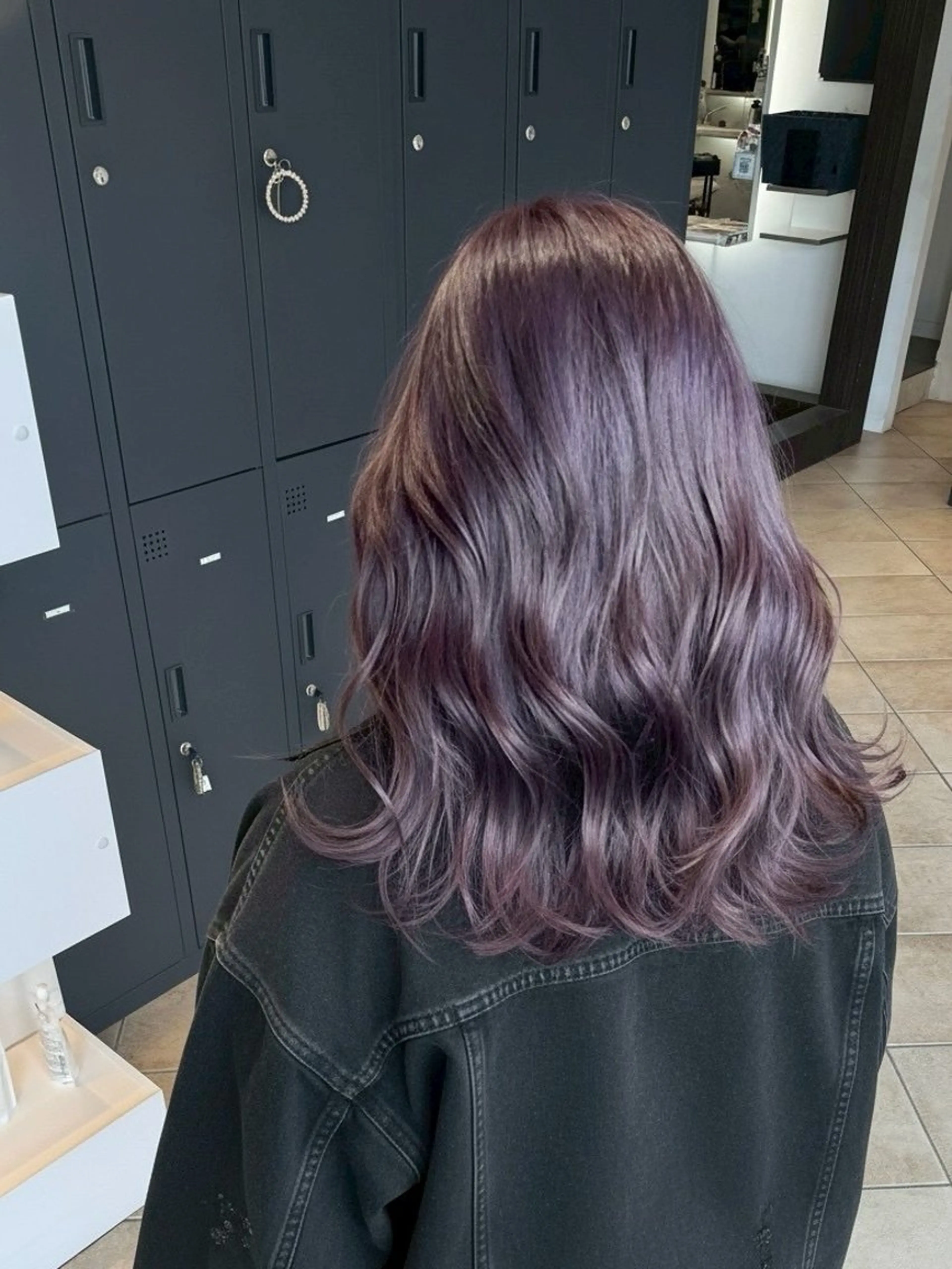 セミロング カラー 🫧モデル募集🫧 海保 純菜のヘアスタイル