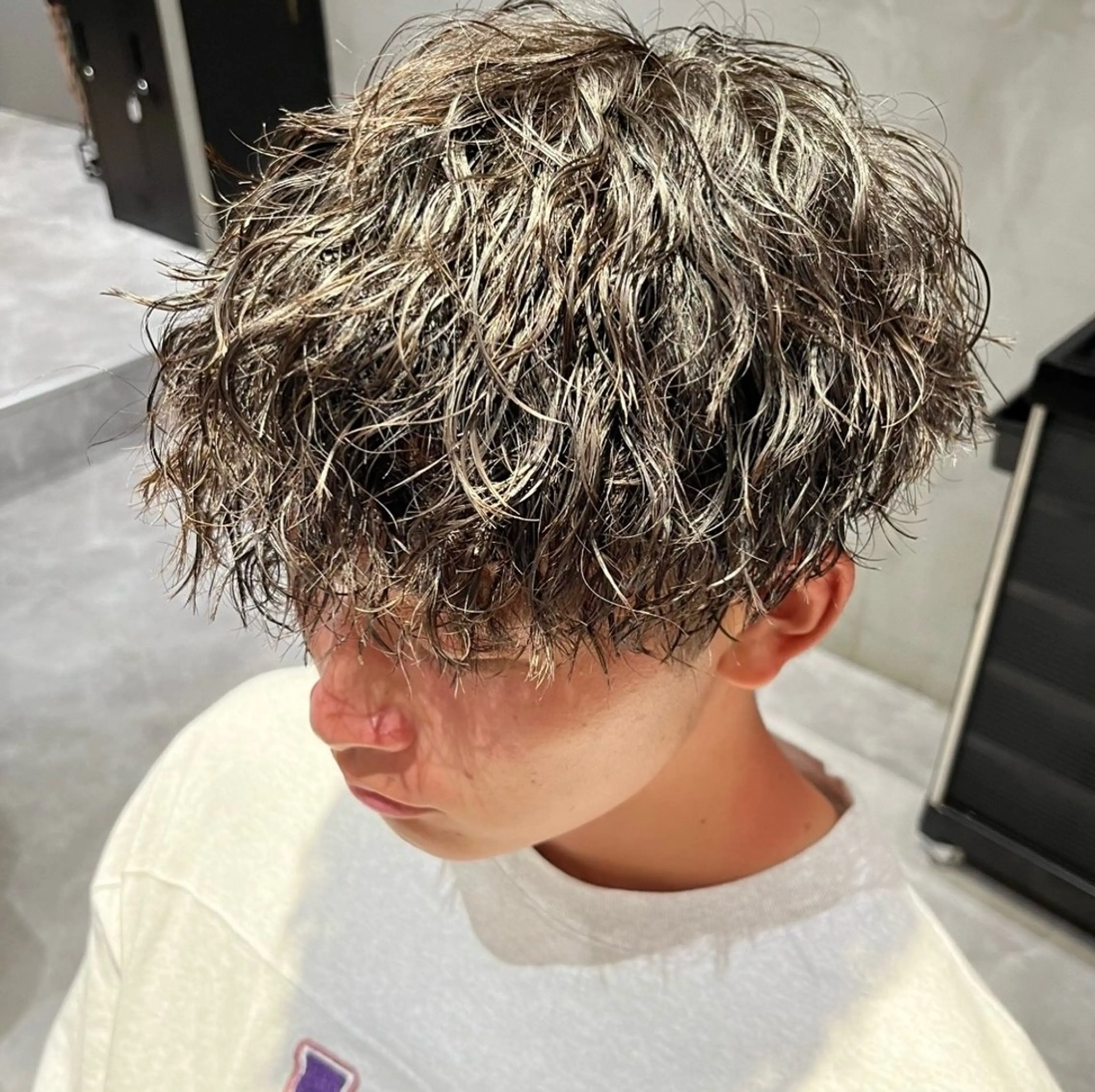 パーマ メンズ カット パーマ トリートメント 🔹20代メンズ✖️ パーマ/ℕ𝕆ℝ𝕀のヘアスタイル