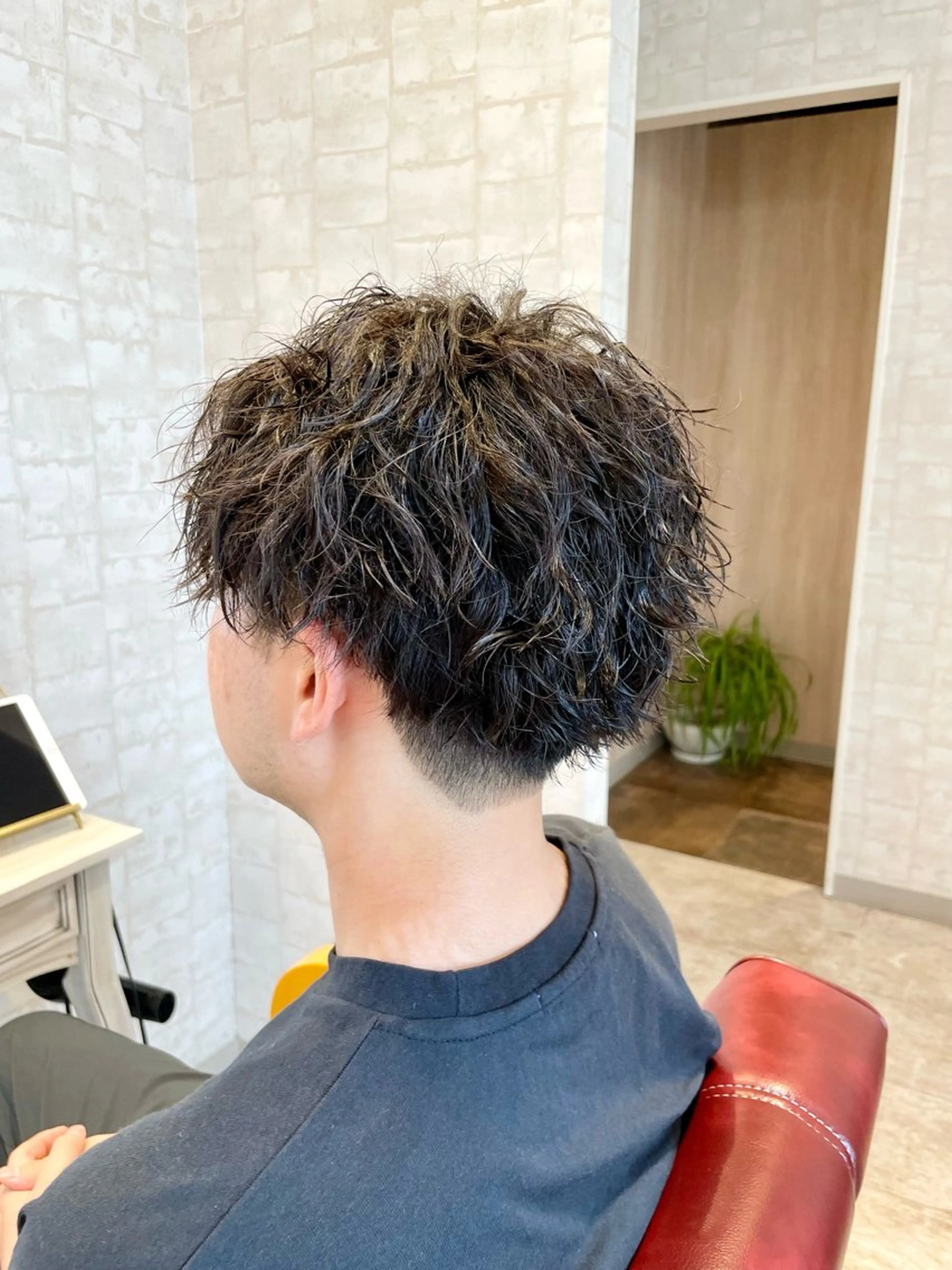 パーマ メンズ カット パーマ ✨髪質改善✨ HIROTOのヘアスタイル