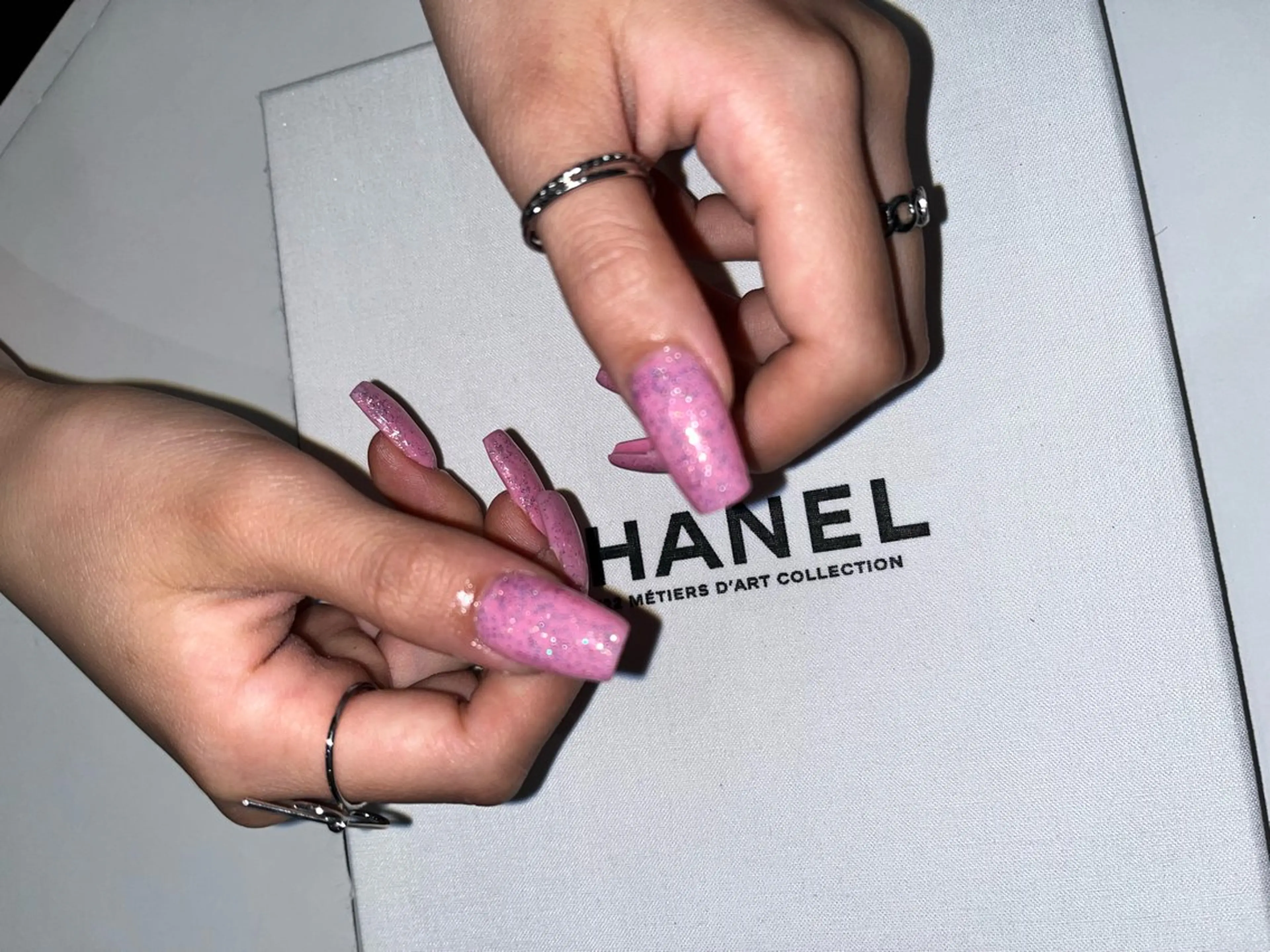 ネイル ラメ(グリッター) ワンカラーネイル スカルプネイル ハンドネイル ORGAN nana やり放題💅のネイルデザイン