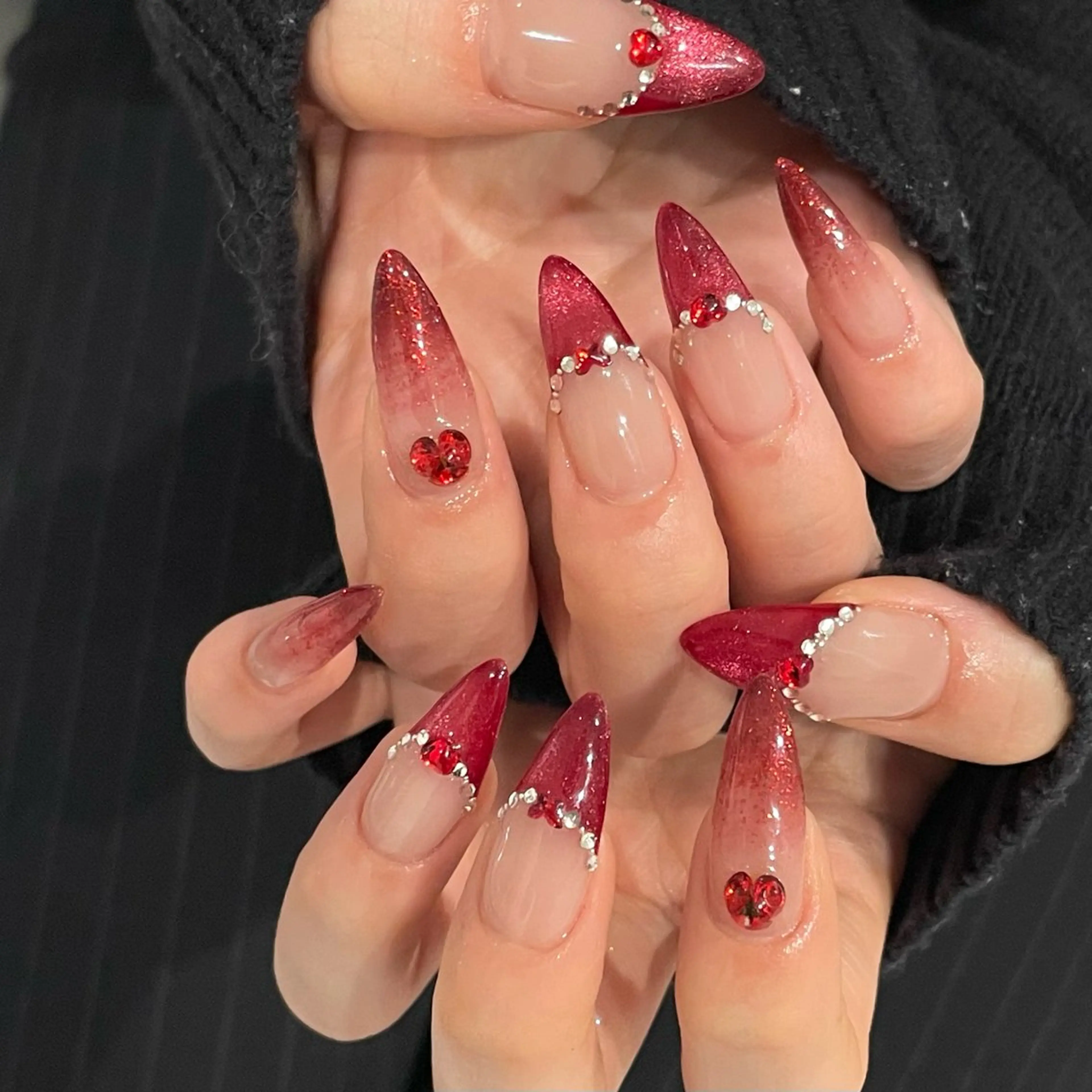 ネイル ハンドネイル IROHA NAIL Kurumi🪽🫧のネイルデザイン