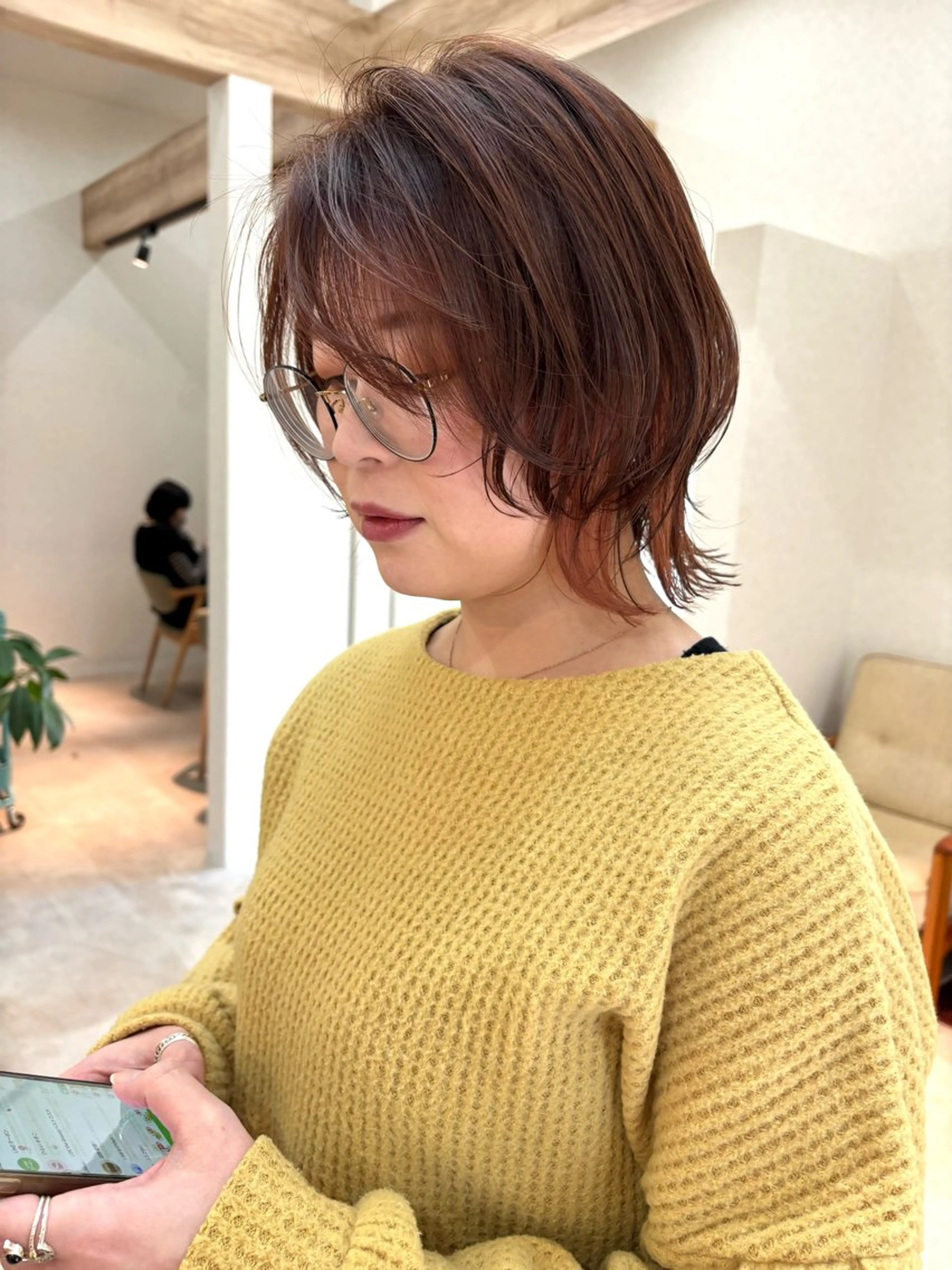 👒カット×イルミナカラー × イヤリングカラー × 3stepトリートメント👒の写真