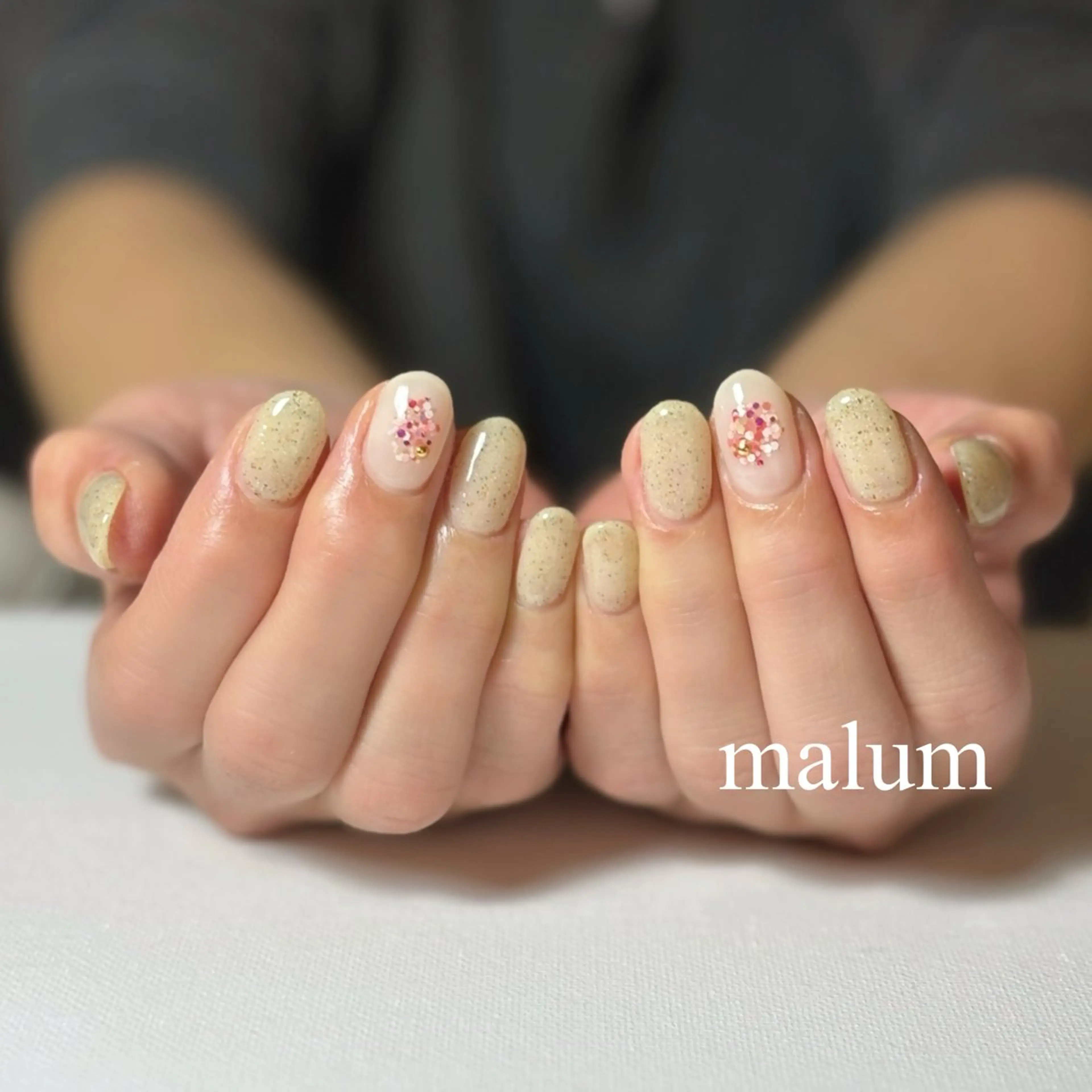 ネイル ハンドネイル malum nailのネイルデザイン