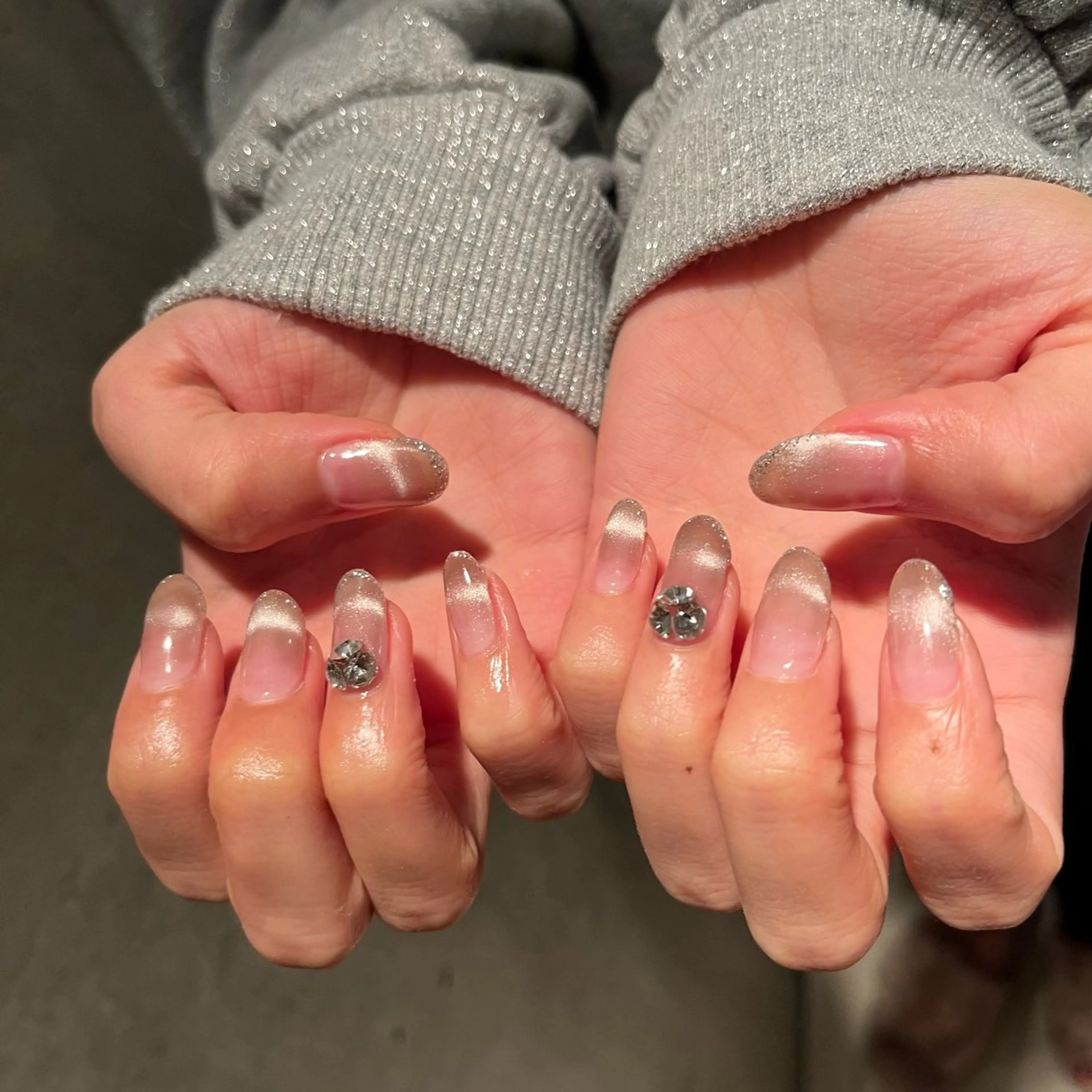 ネイル キラキラネイル ラメ(グリッター) ハンドネイル DariL Ayaのネイルデザイン