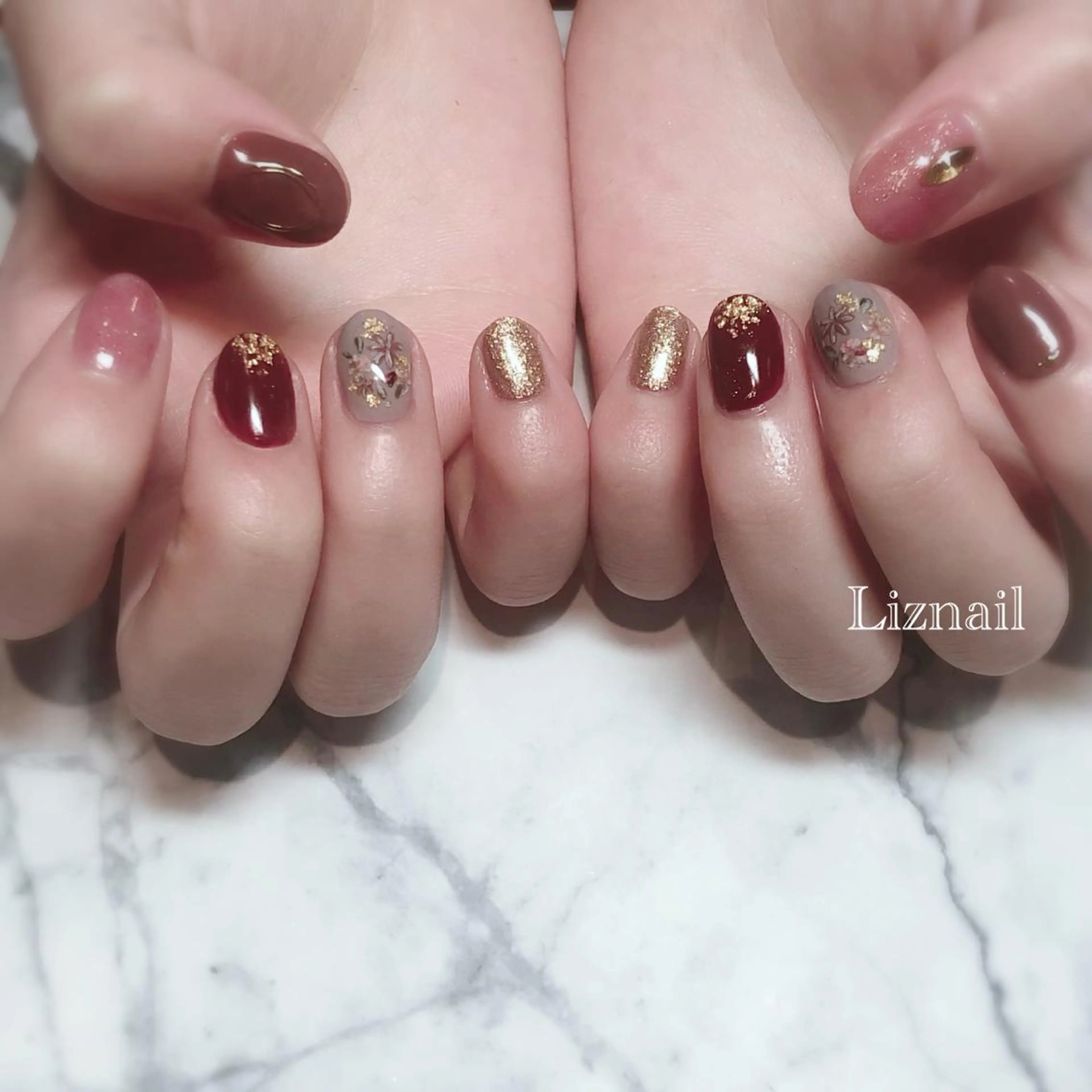 ネイル ハンドネイル Rawr / saoriのネイルデザイン