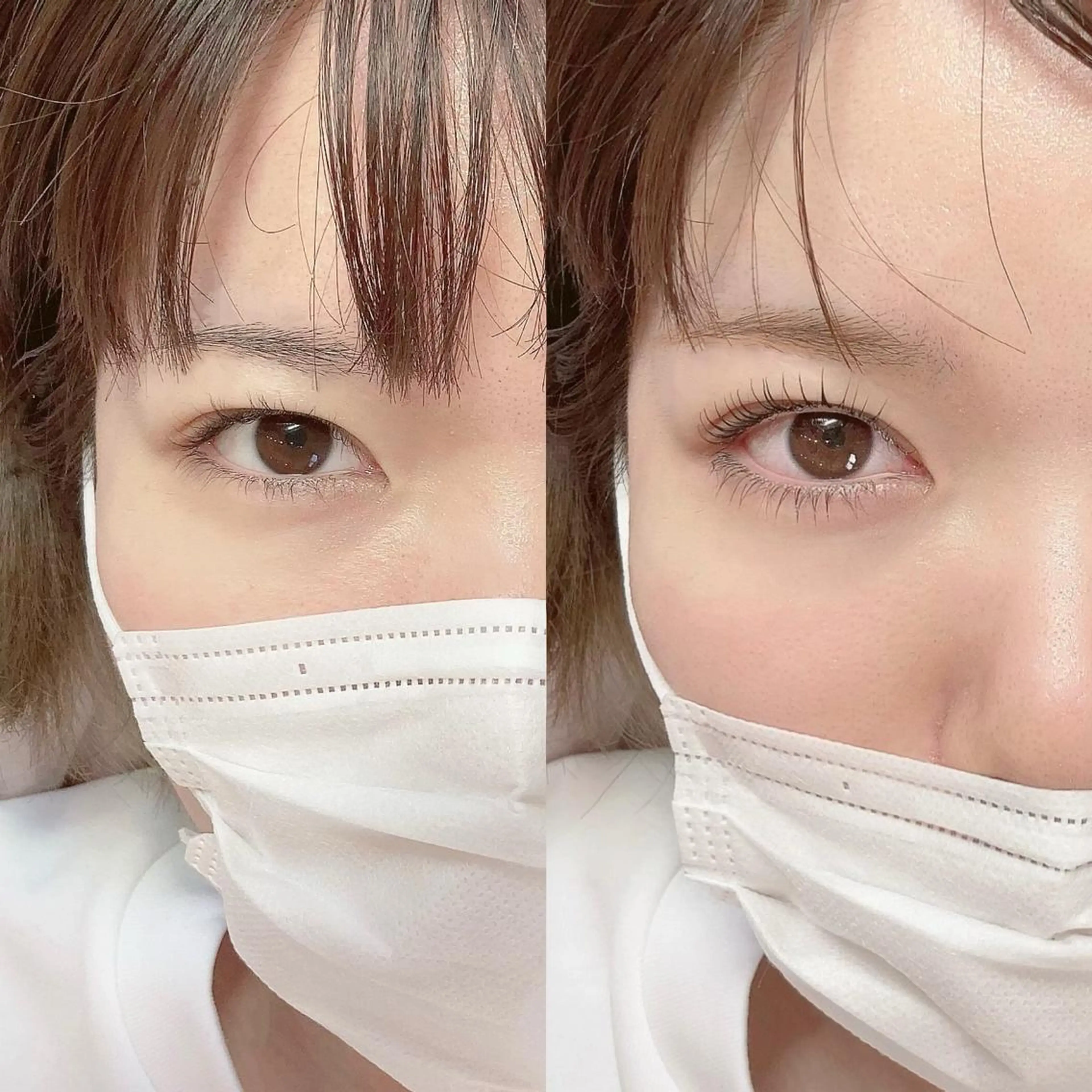 マツエク・マツパ 一重×まつ毛パーマ マツパ 吉野 京子のマツエク・マツパデザイン