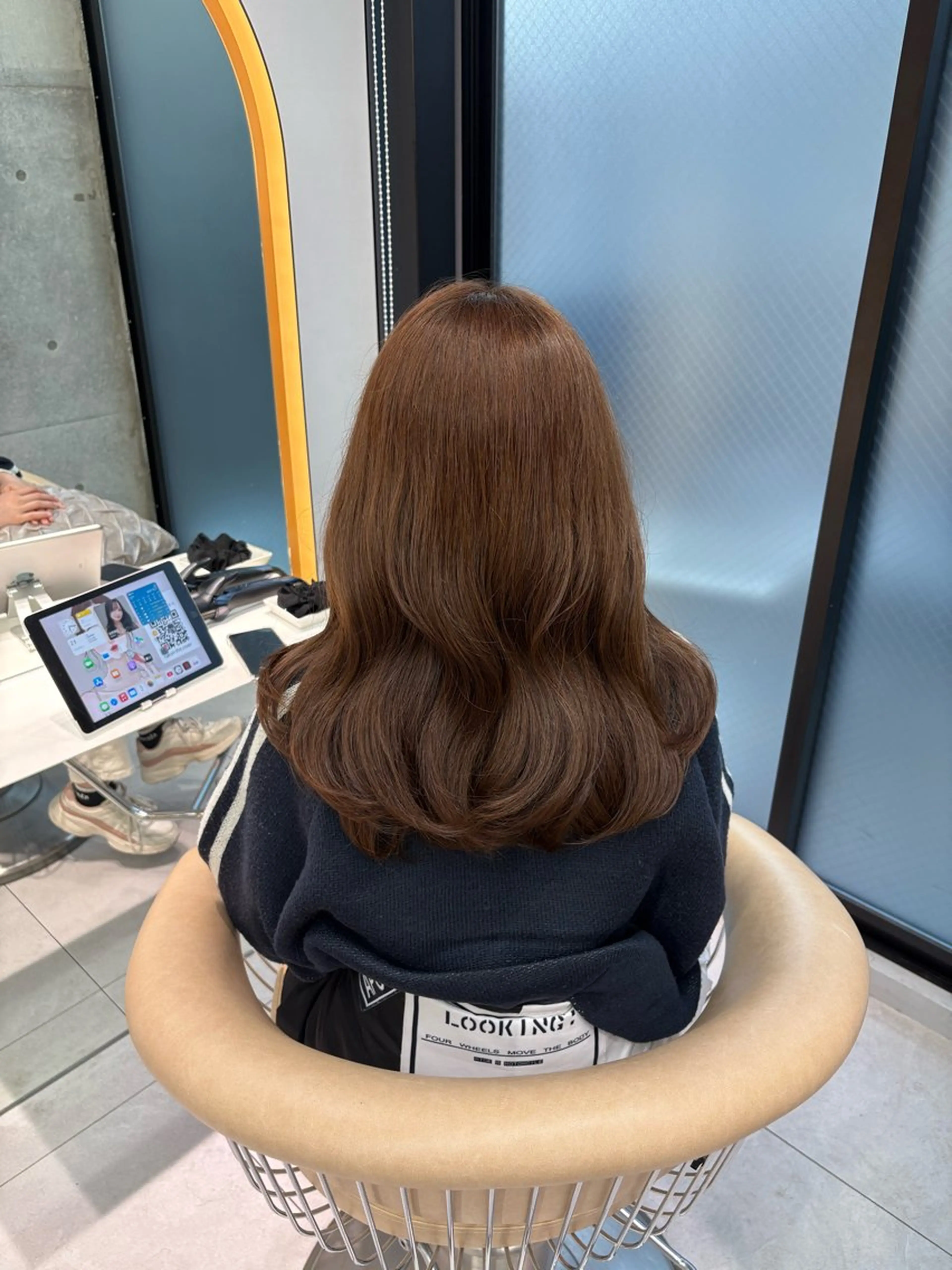 セミロング toco.⋆𝜗𝜚 /  天神美容師のヘアスタイル