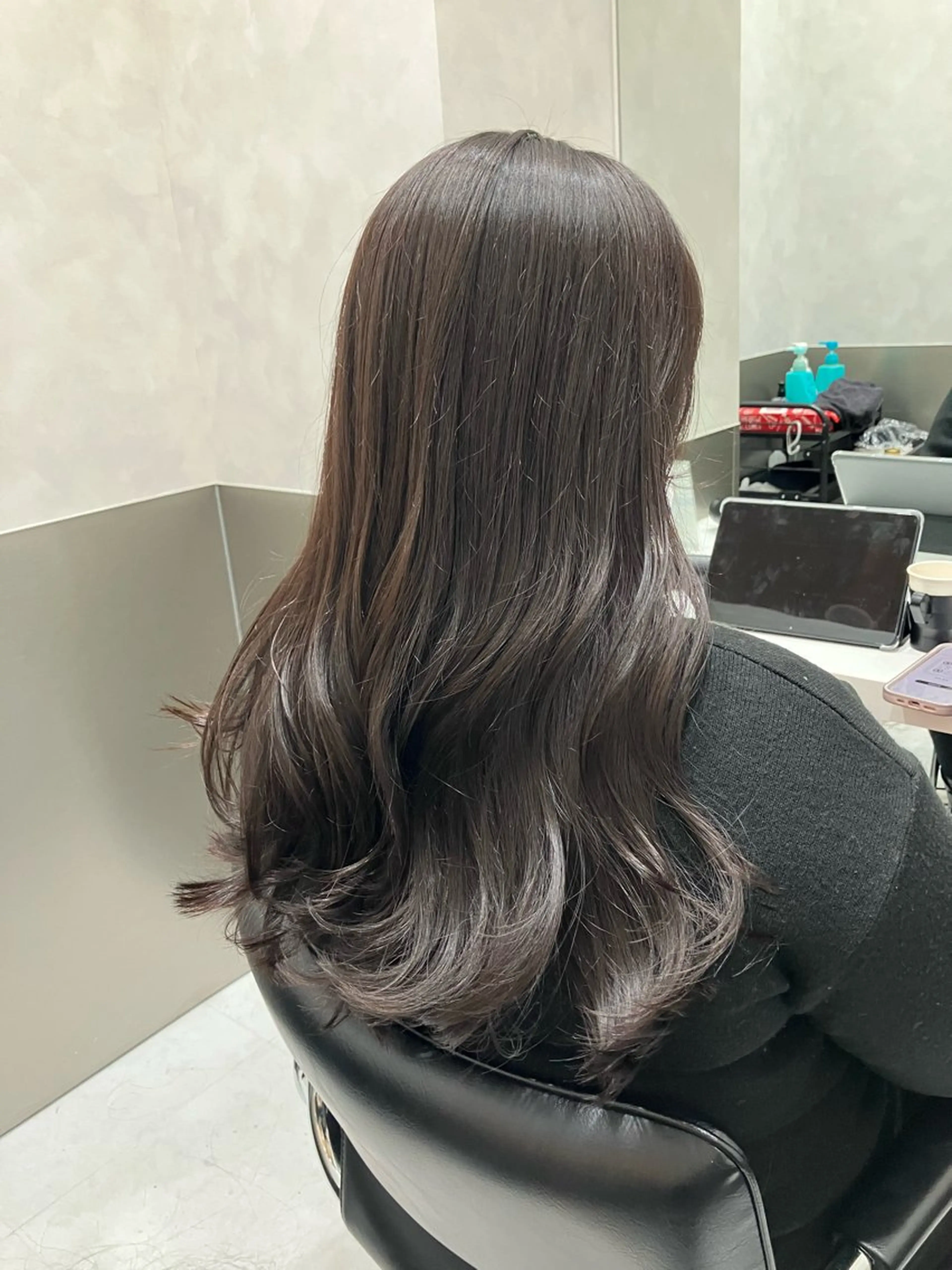 ロング カラー カット ヘアカラー トリートメント GO TODAY SHAIRE SALON原宿vita店舗所属・🩷完全マンツーマン 💖ASAHIのヘアスタイル