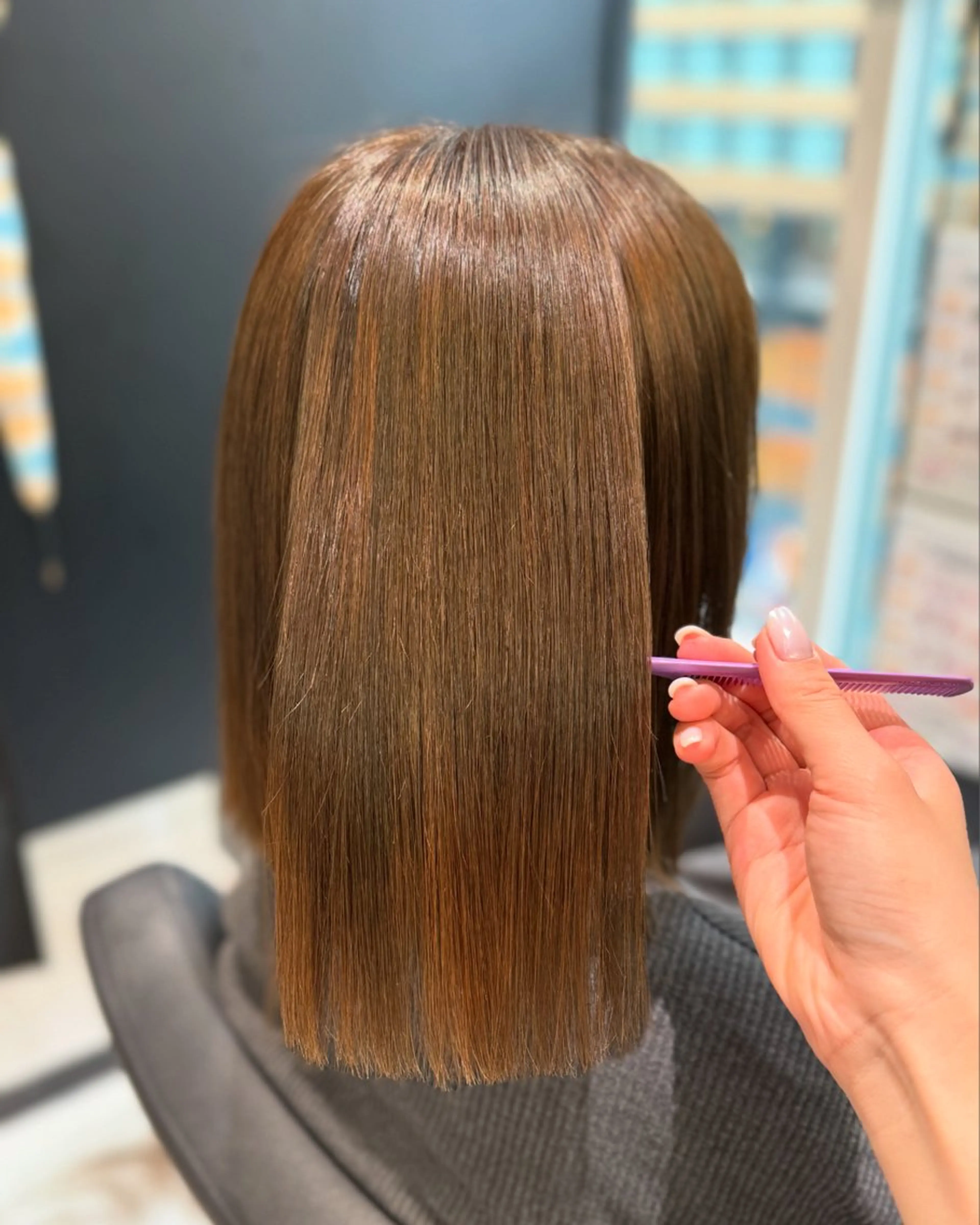 【髪質改善フルコース🫧】『似合わせカット』＋『髪質改善カラー』＋『髪質改善トリートメント』の写真