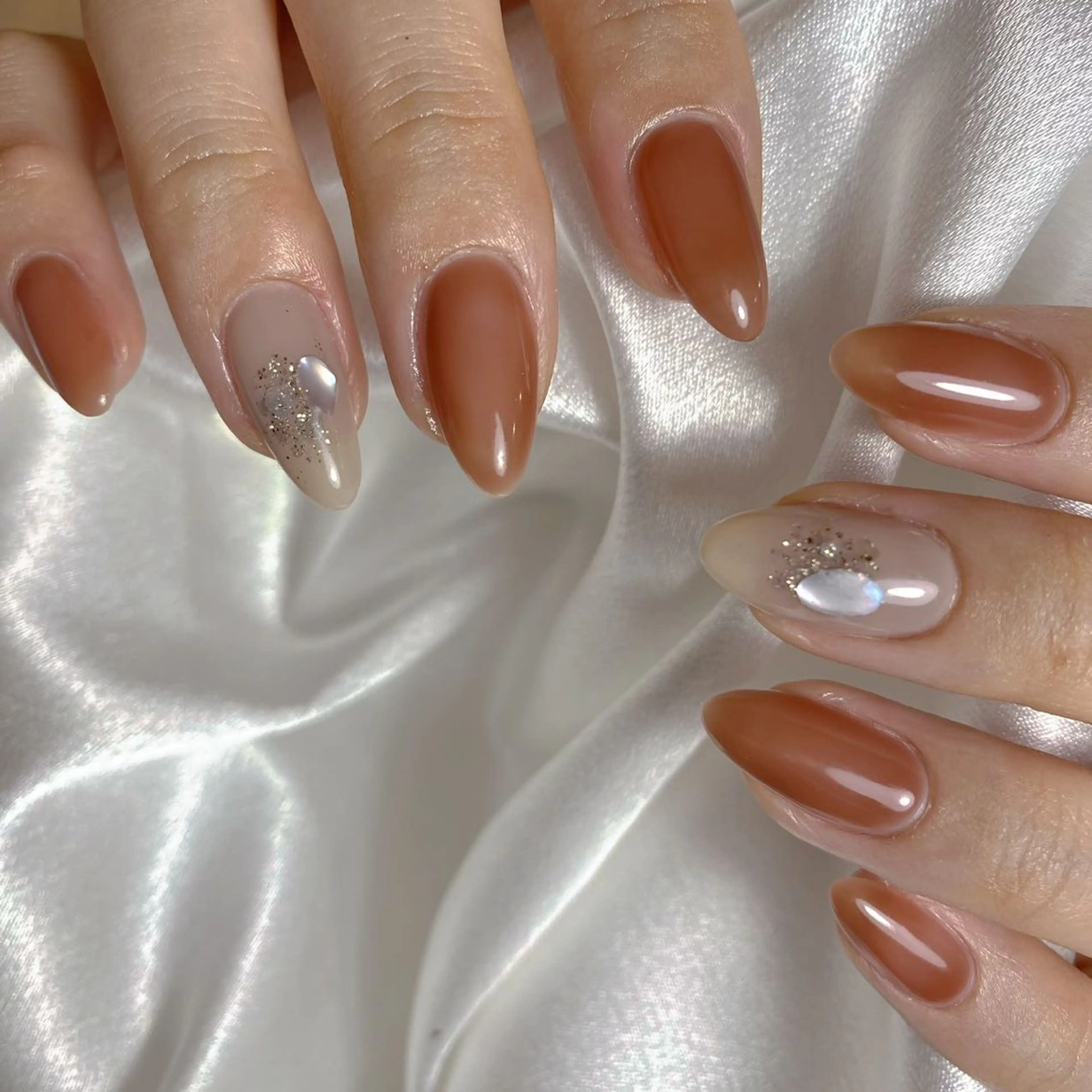 ミディアム めぐみのネイルサロン 惠のネイルデザイン