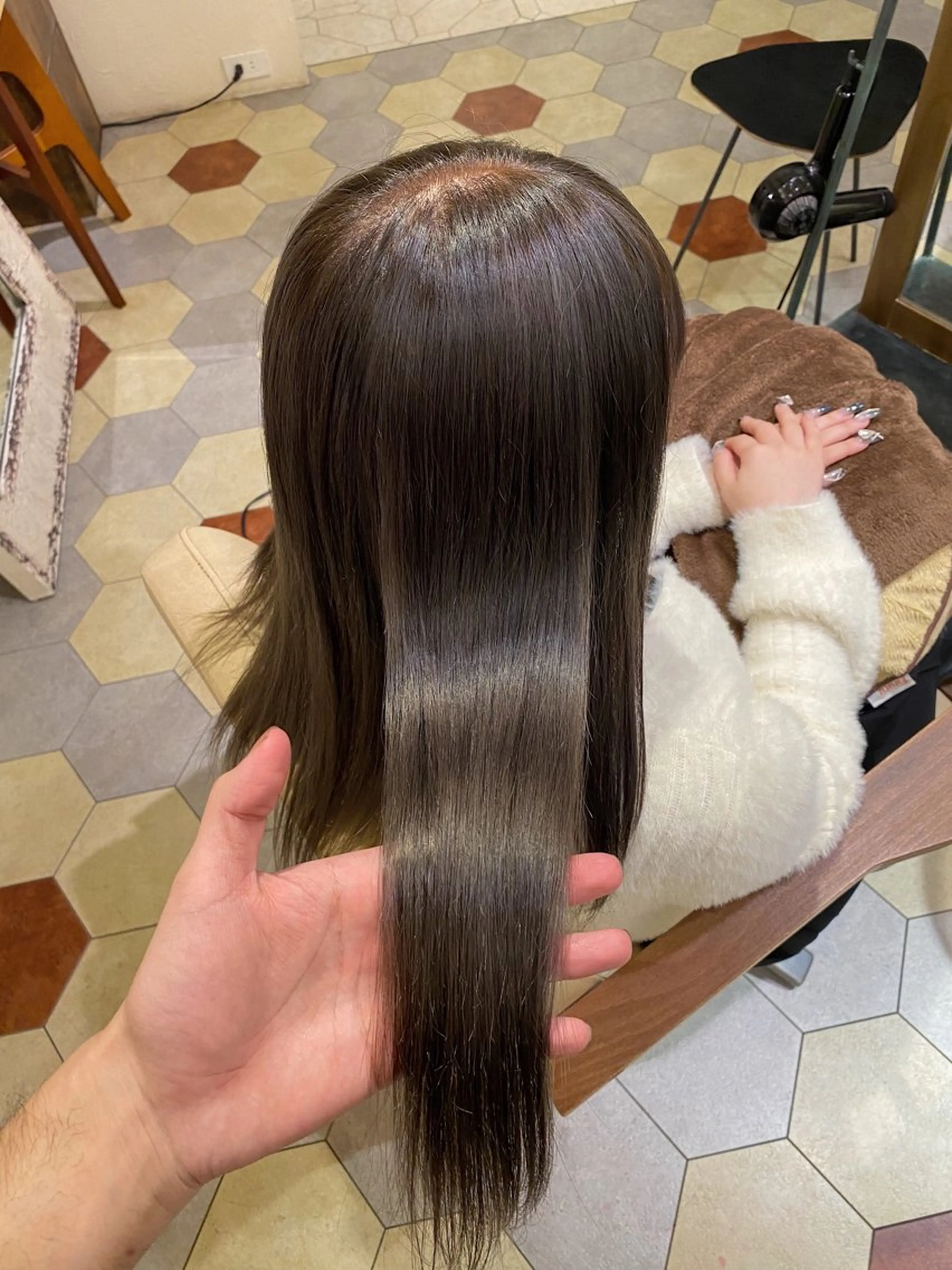 ロング トリートメント トリートメント 艶髪/艶カラー/縮毛 /   タキダのヘアスタイル