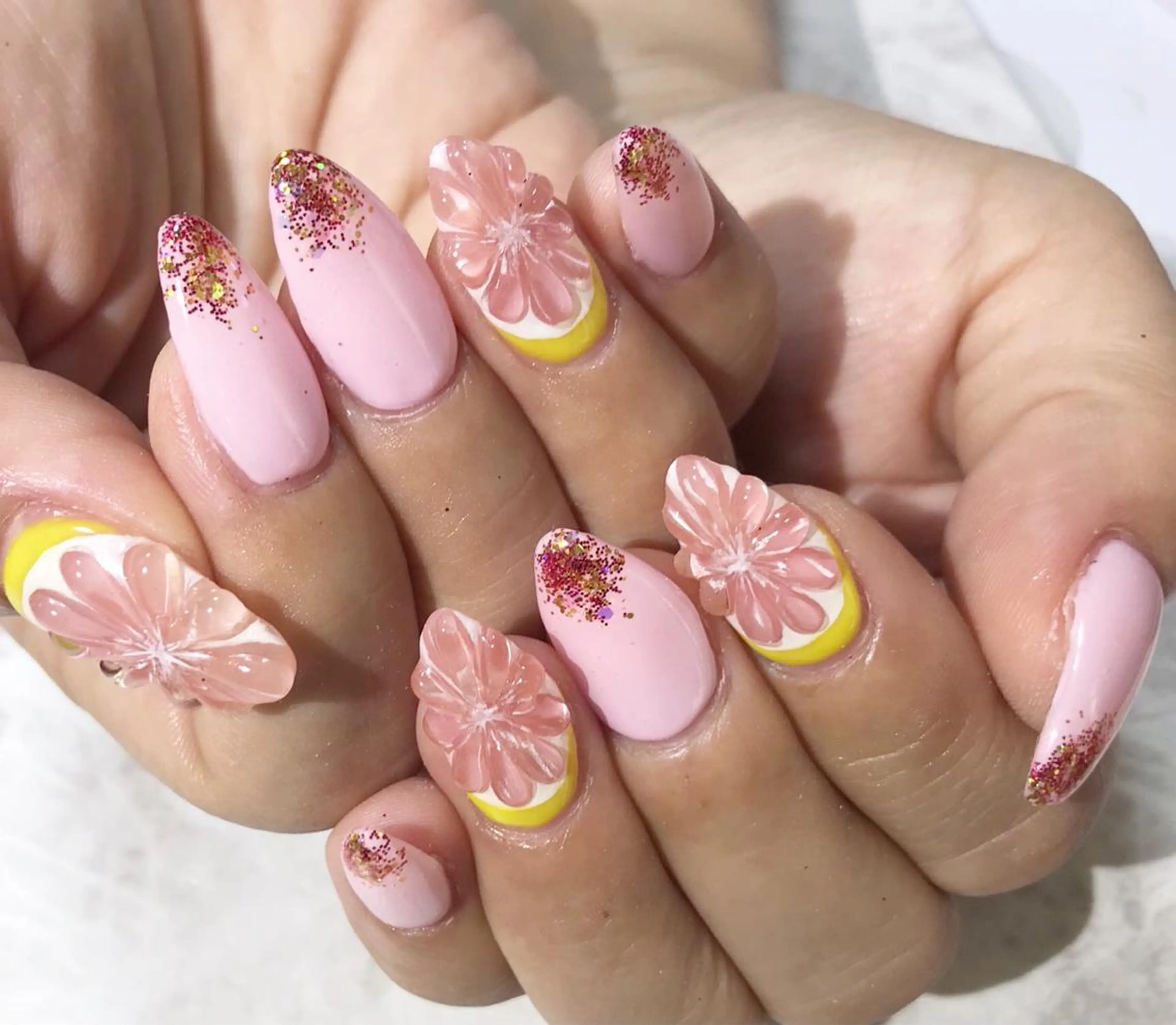ネイル フットネイル ニュアンスネイル シンプルネイル 春ネイル 夏ネイル ネイル フフラ所属・nail fufla ♡yamane♡のネイルデザイン