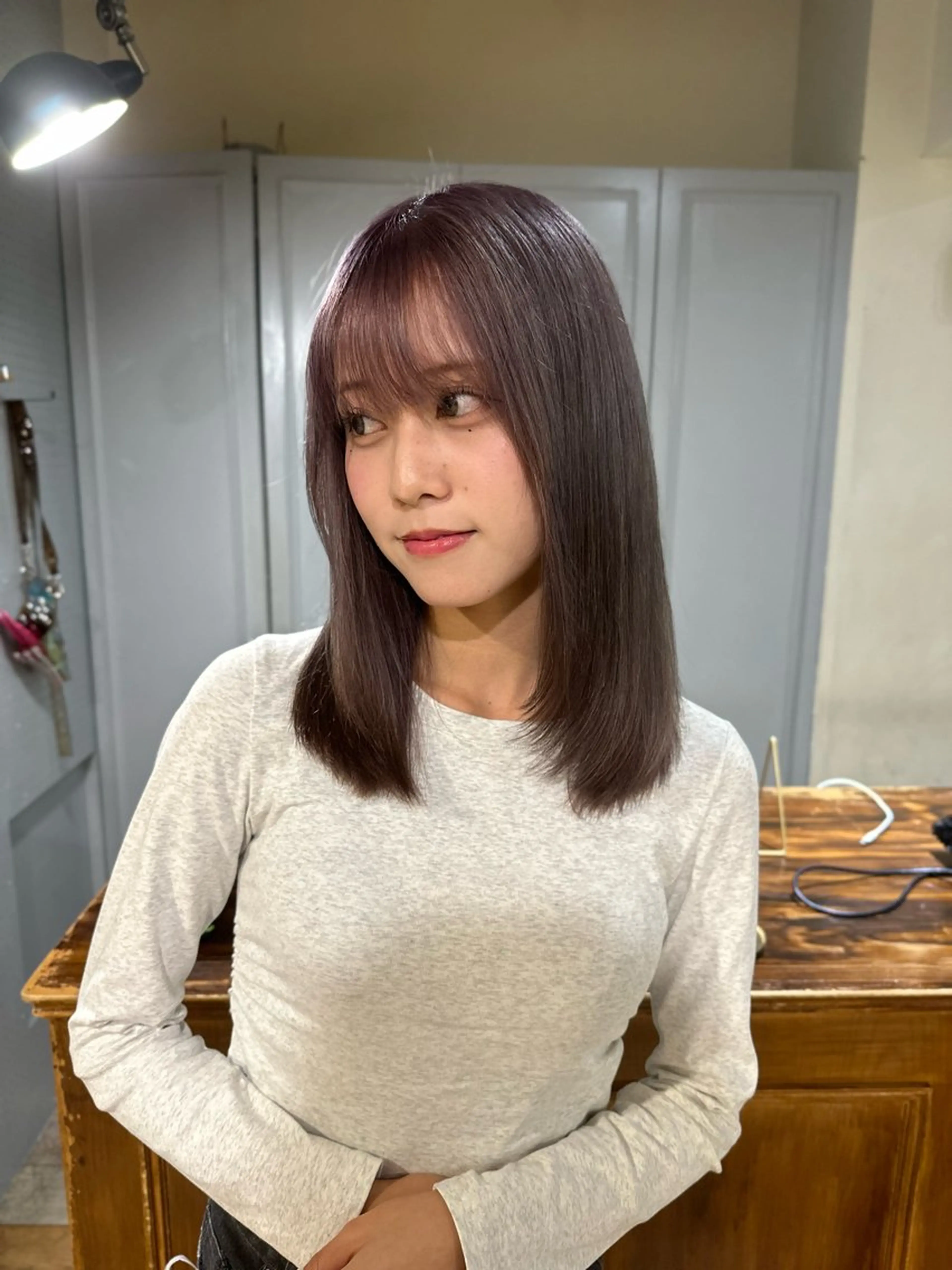 セミロング カラー カット ヘアカラー トリートメント AUSTIN所属・🌿丁寧なカウンセリ ング/Naoki🌿のヘアスタイル