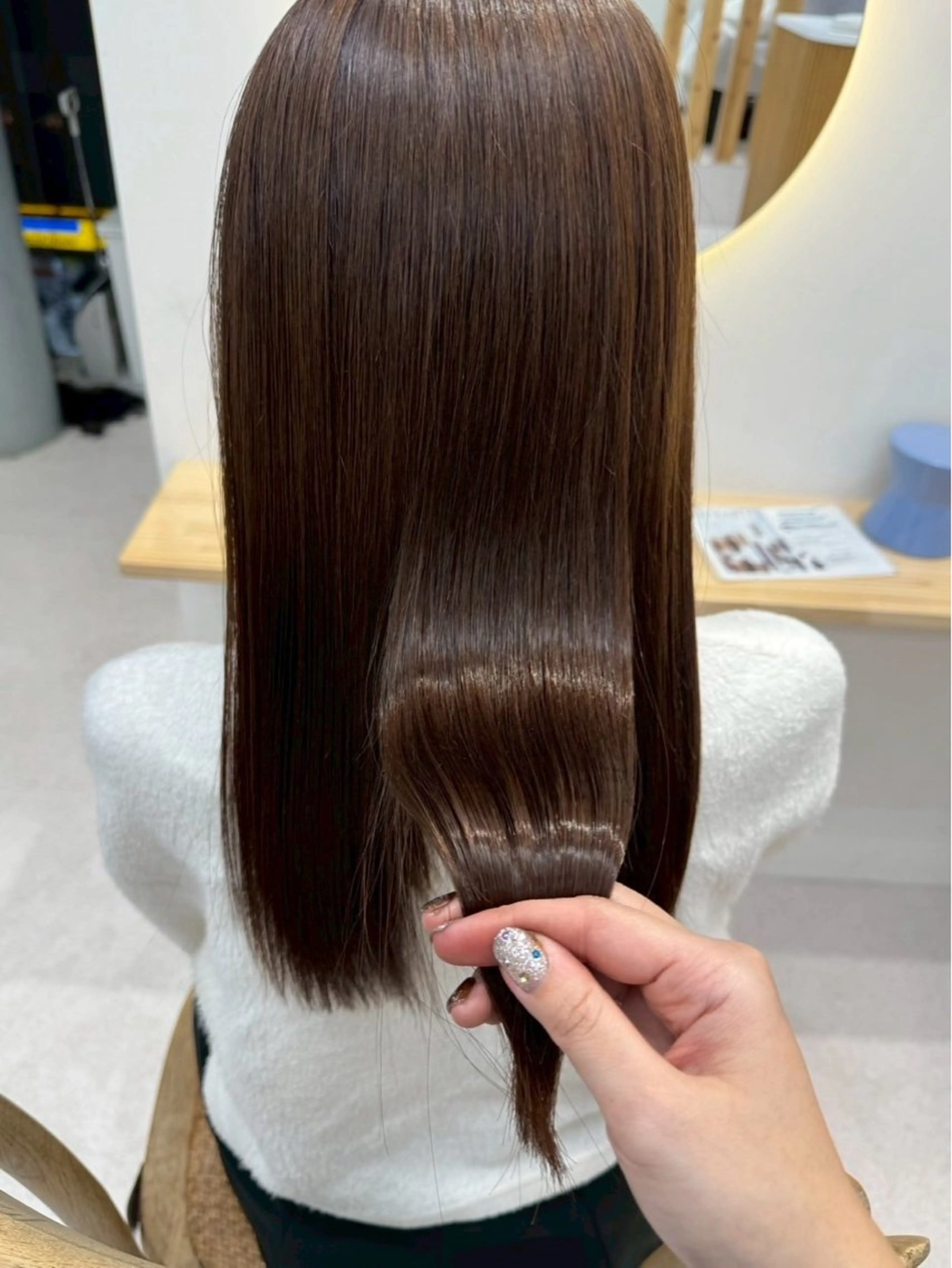 ロング トリートメント Fumina 🤍のヘアスタイル