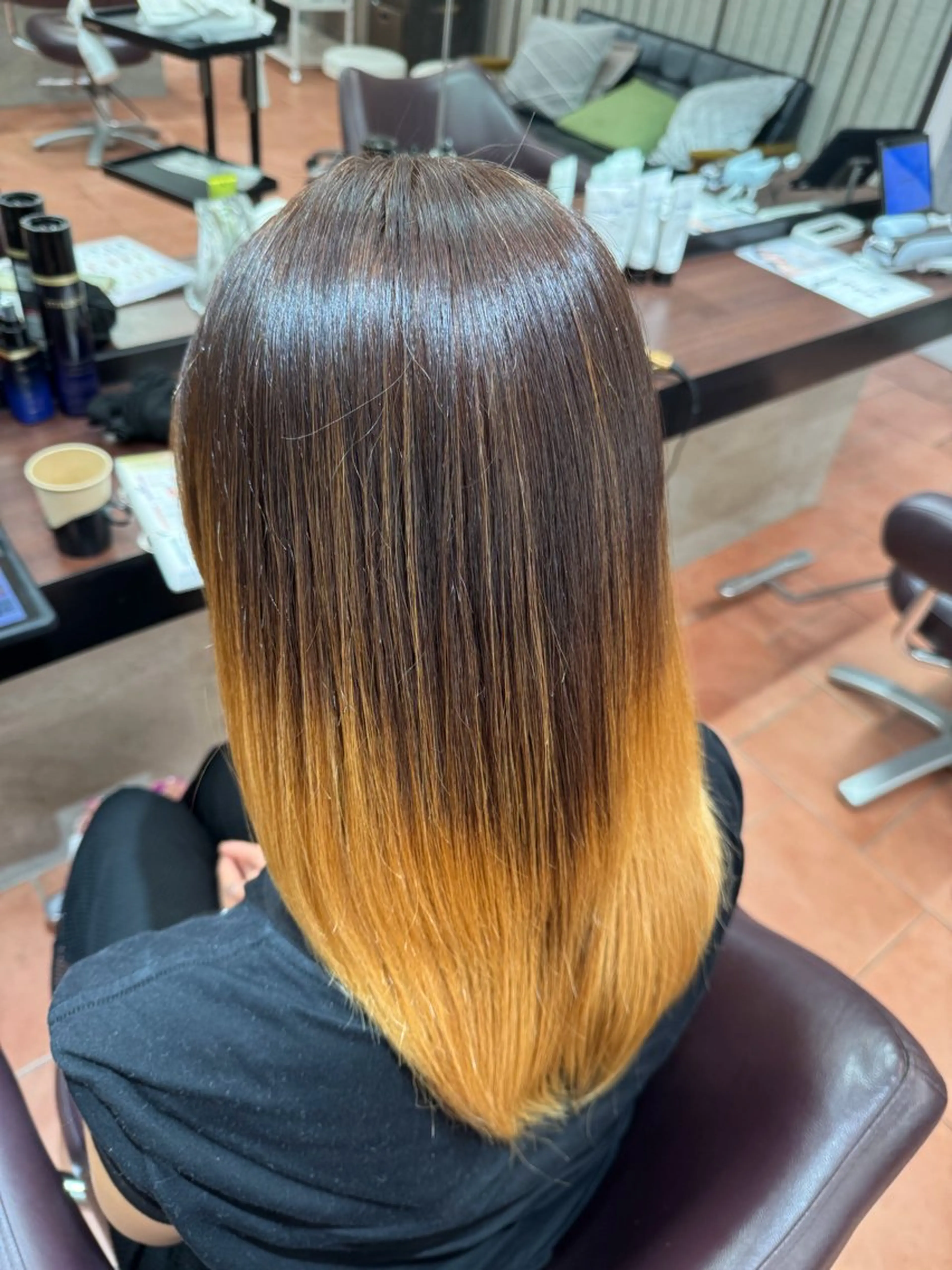 ロング パーマ カット 縮毛矯正 髪質改善✨🫧三澤 廉 M.SLASHのヘアスタイル