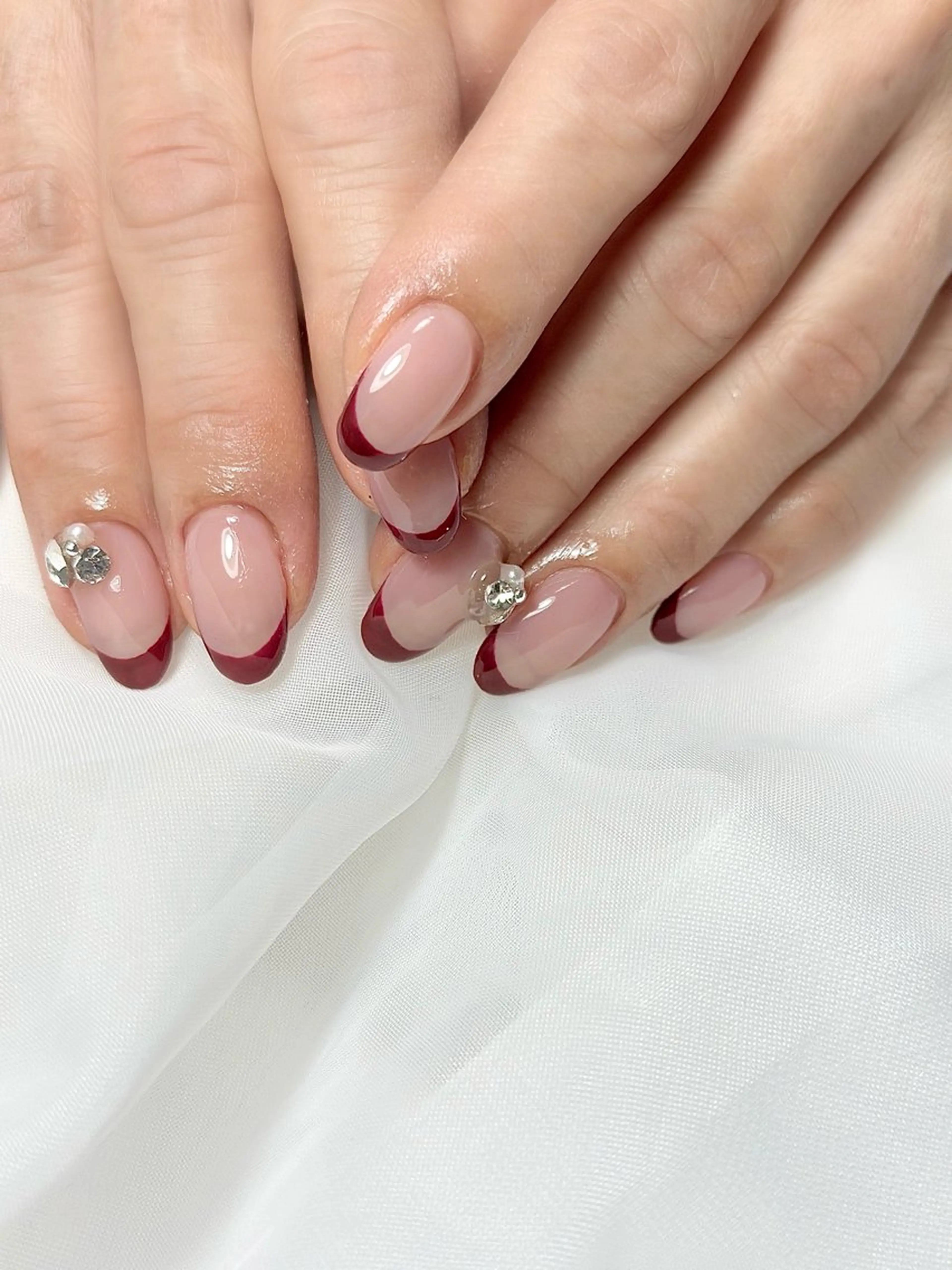 ネイル フレンチネイル bibiwoo Ayakoのネイルデザイン