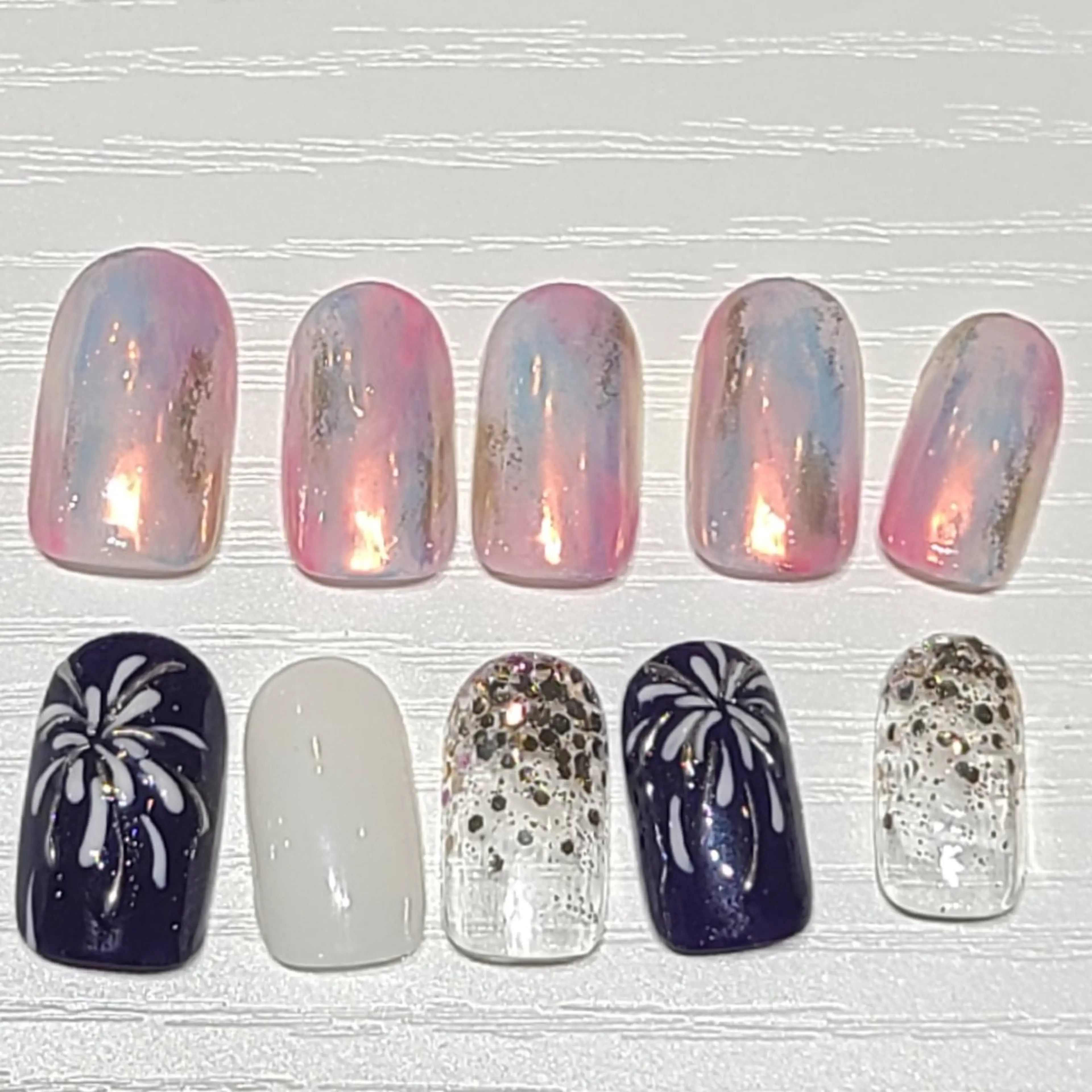 ネイル ハンドネイル 6RokuHair（ロクヘアー)所属・門川 茉奈美のネイルデザイン