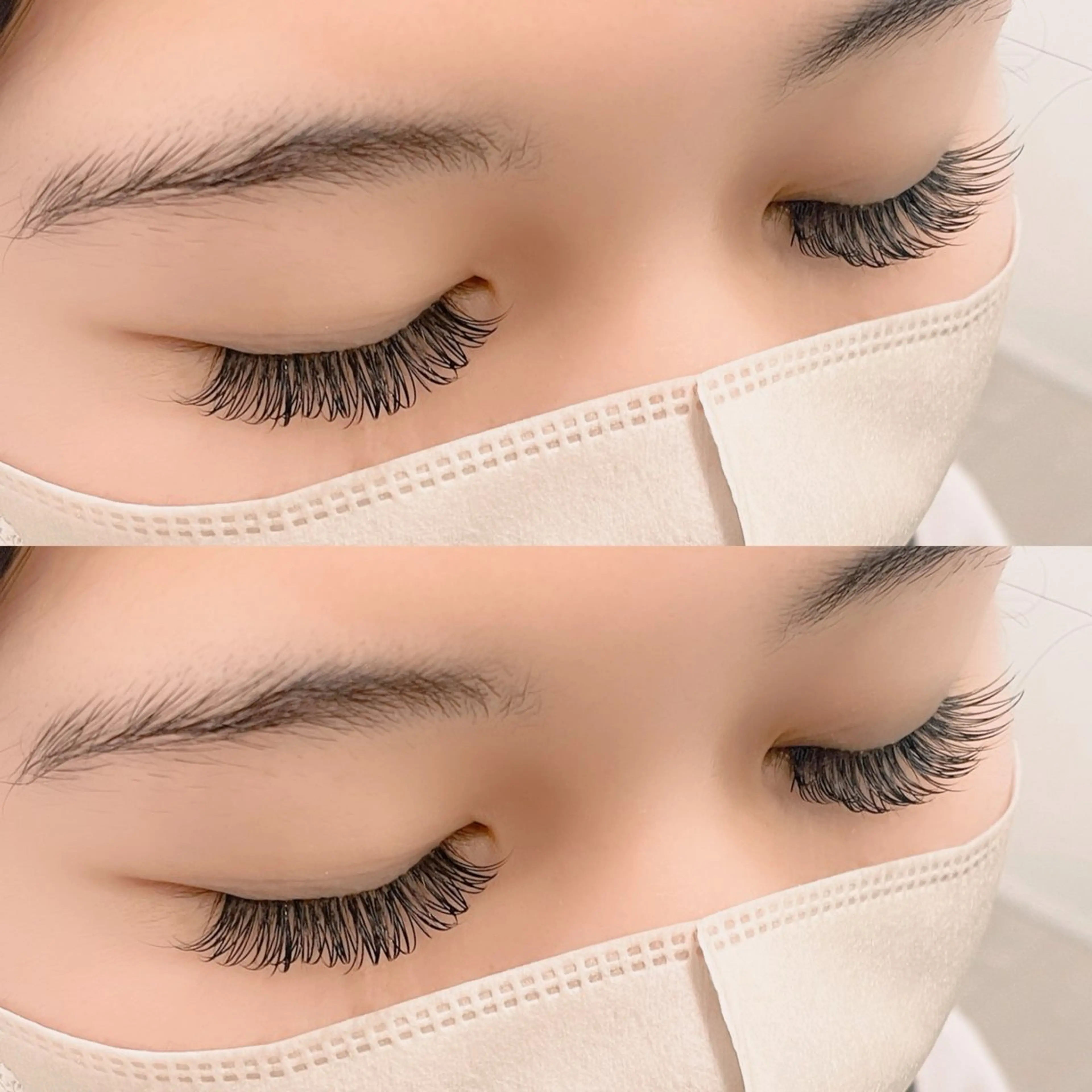 マツエク・マツパ Cカール フラットラッシュ セクシー LOKAHI 大川のマツエク・マツパデザイン