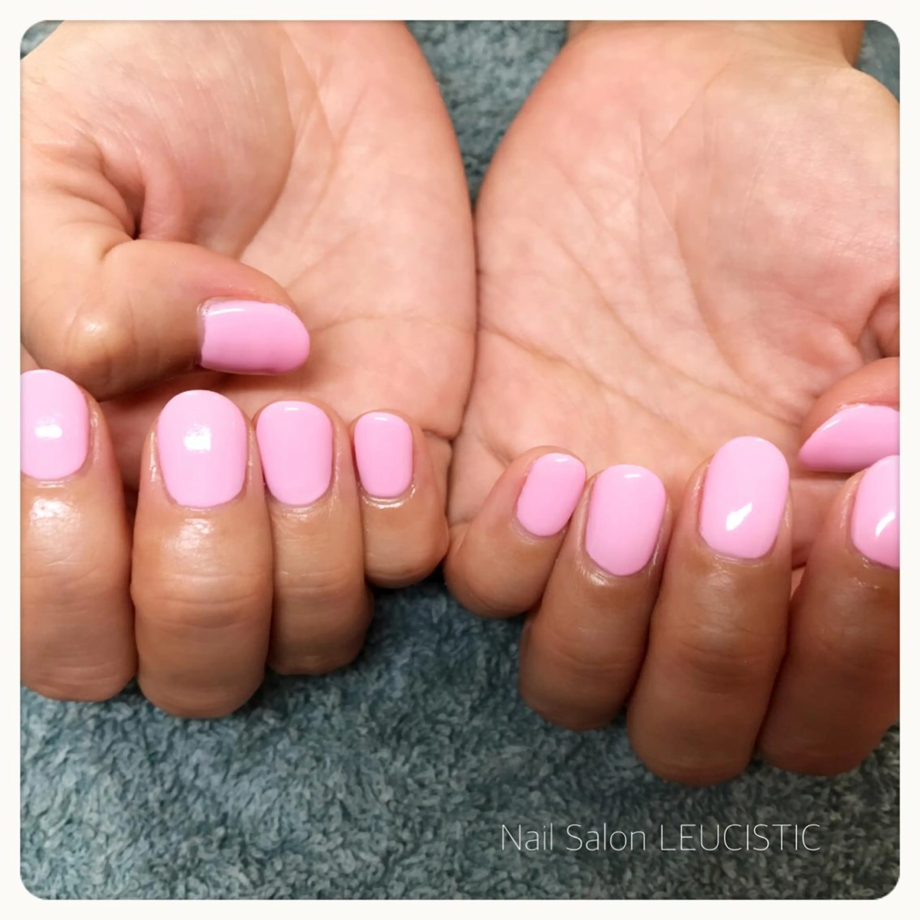 ネイル ワンカラーネイル ピンク 美時雨・bishigure所属・美時雨 bishigureのエステ・リラクイメージ