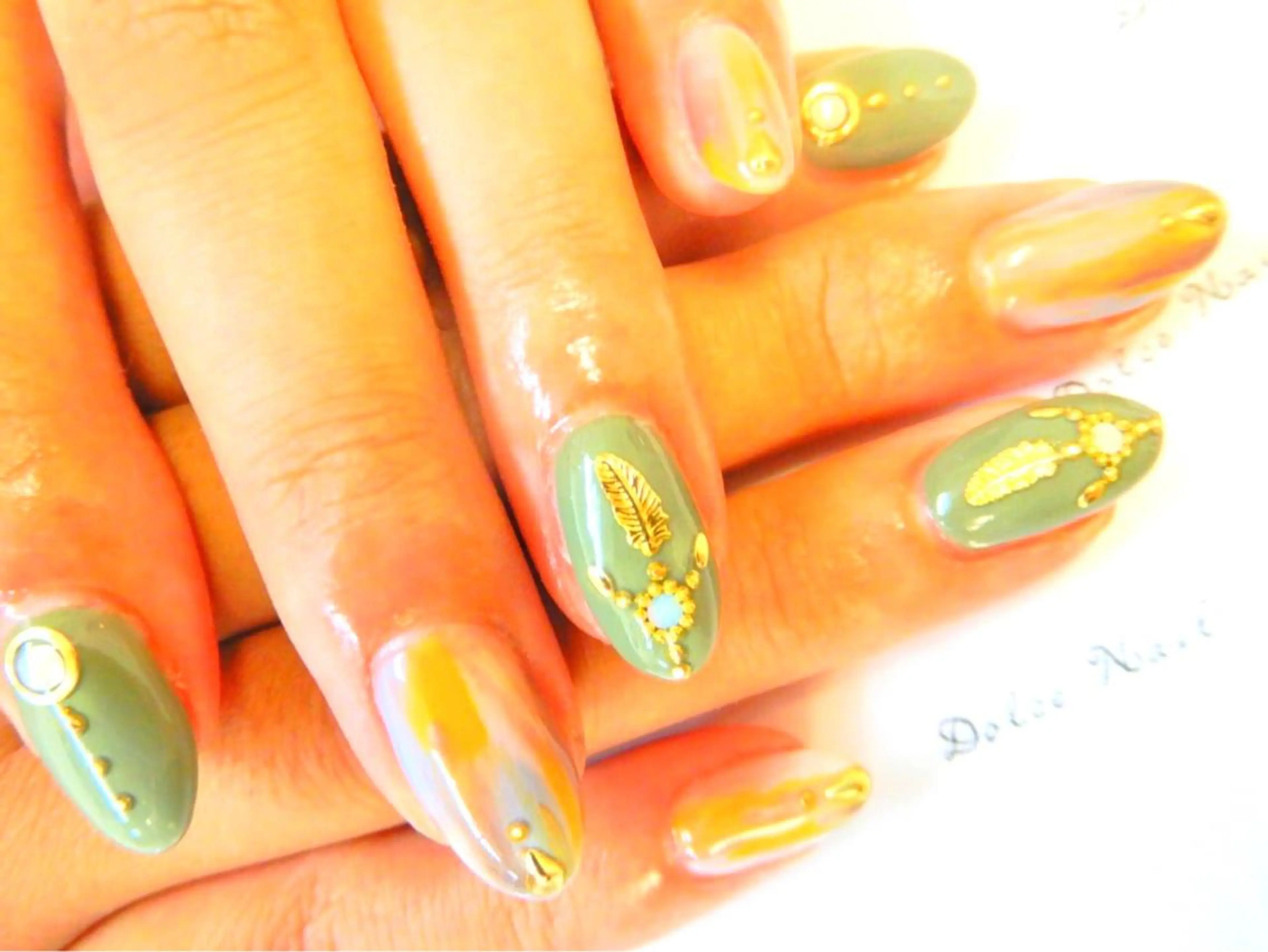 ネイル ジェルネイル ソフトジェル Dolce.Nail 柏店のネイルデザイン