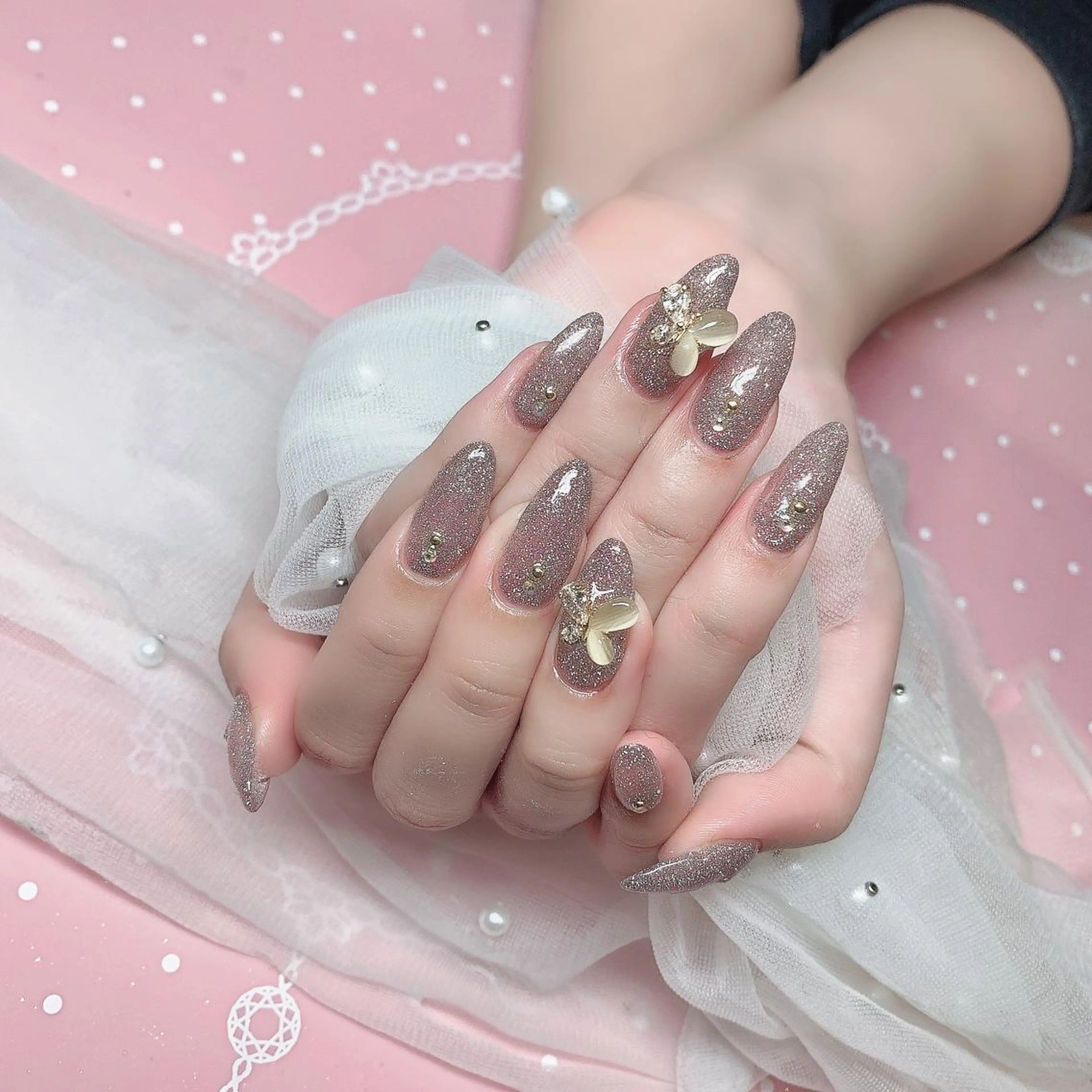 ネイル 長さ出し ワンカラーネイル スカルプネイル Nail Salon kihi大塚店のネイルデザイン