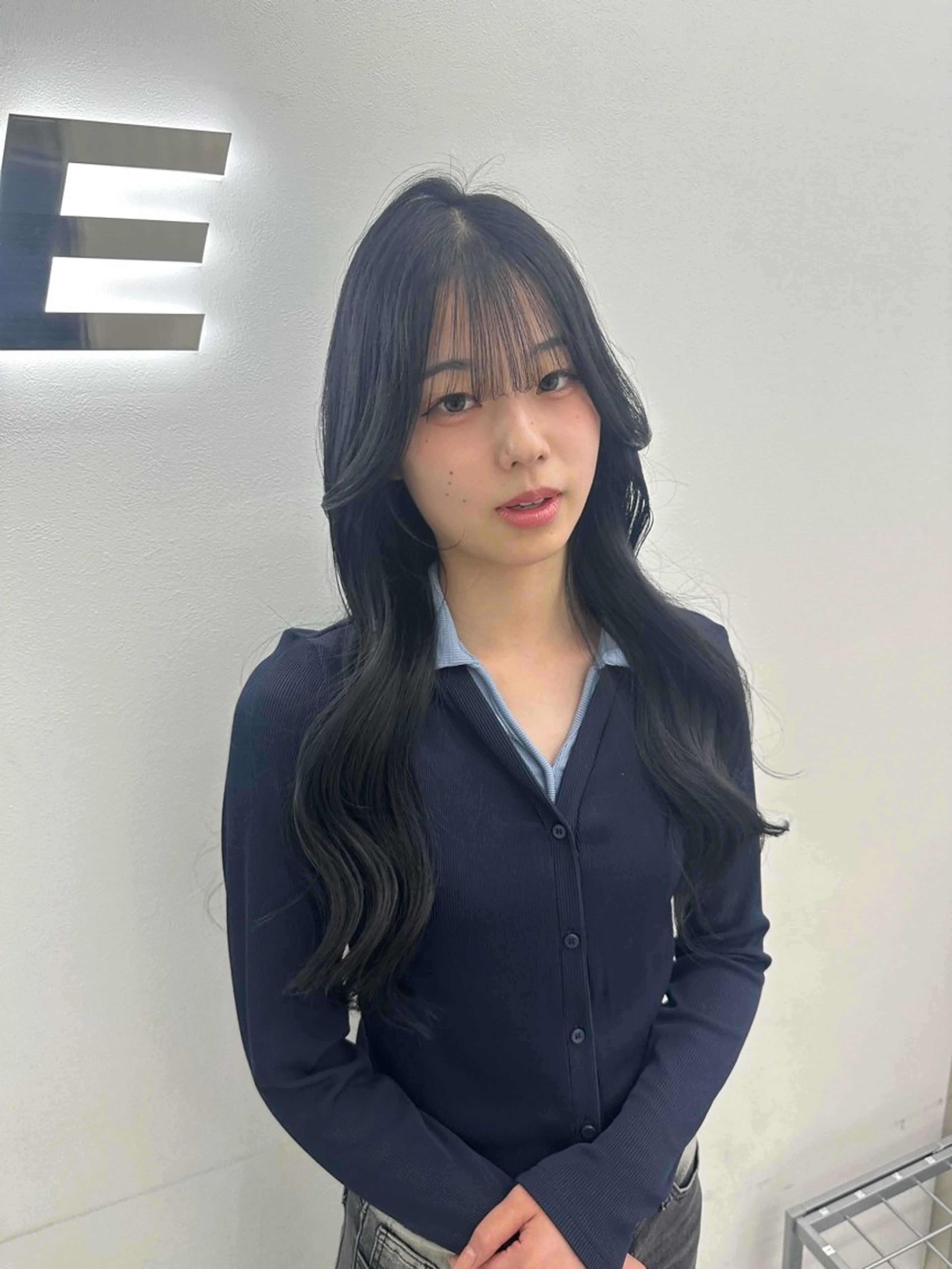 ロング カラー ヘアアレンジ カット ヘアカラー トリートメント 大人っぽ中韓レディ ヘア🤍MAOのヘアスタイル