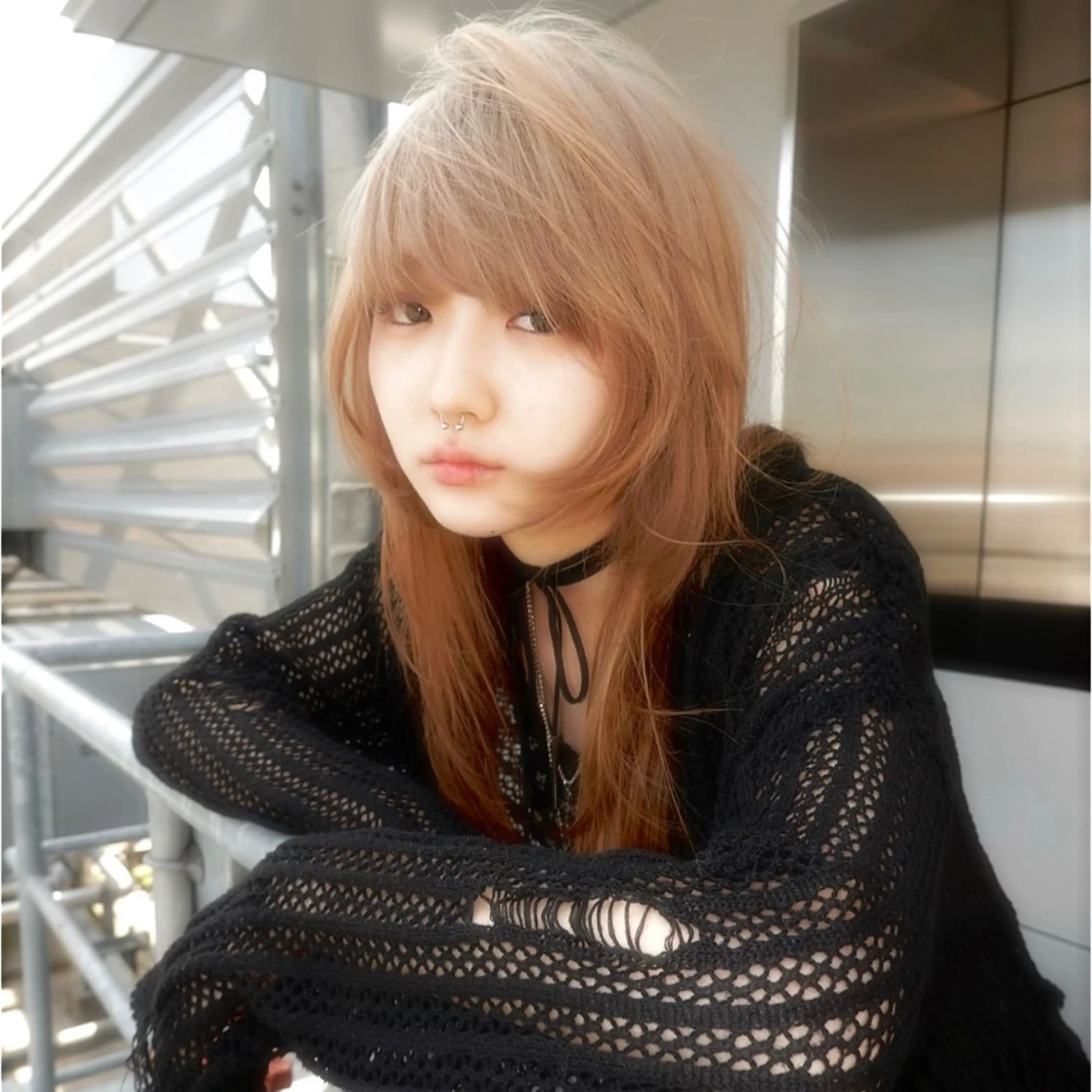 ロング カラー ヘアカラー bloc japon所属・ﾌﾞﾚｲｽﾞ˚✧₊⁎ ﾚｲﾔｰToriのヘアスタイル