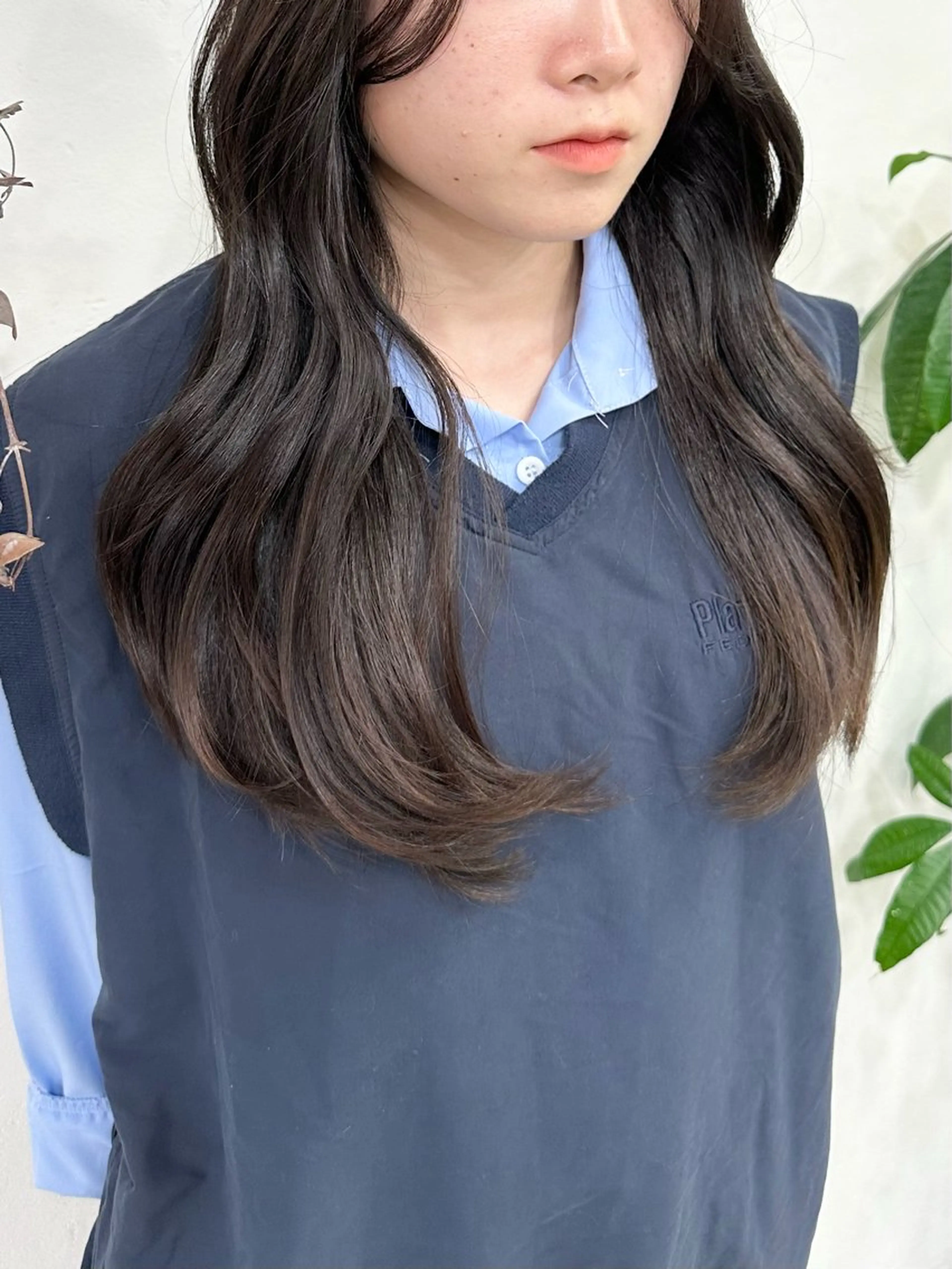 ロング 地毛風縮毛矯正 / ショート/ボブ/平山のヘアスタイル