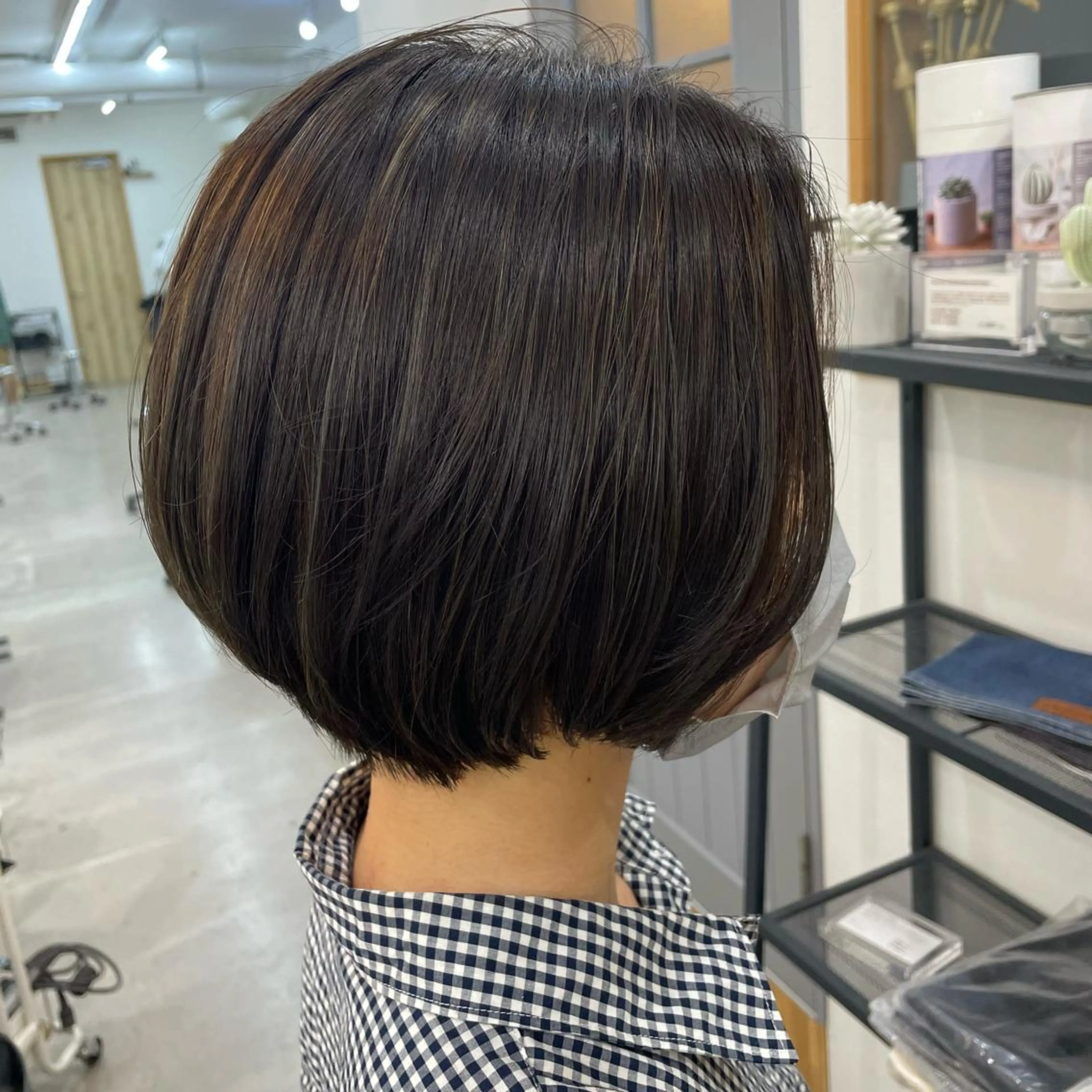 ショート ハイライト ショートヘア カット ヘアカラー トリートメント SUNC🍀大熊 花奈絵🍀のヘアスタイル