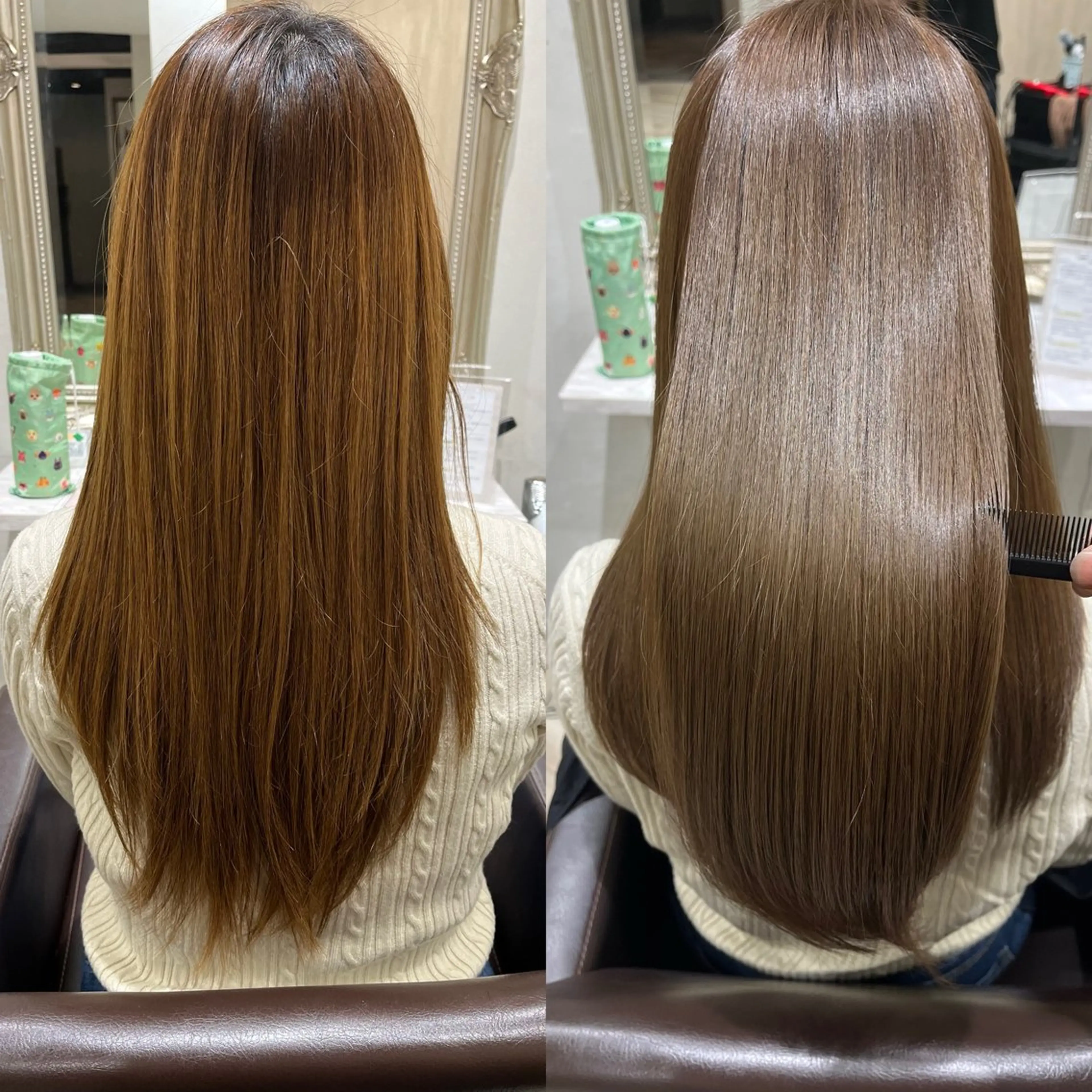 ロング ヘアカラー トリートメント 【髪質改善特化】 ✂︎ jun ✂︎のヘアスタイル