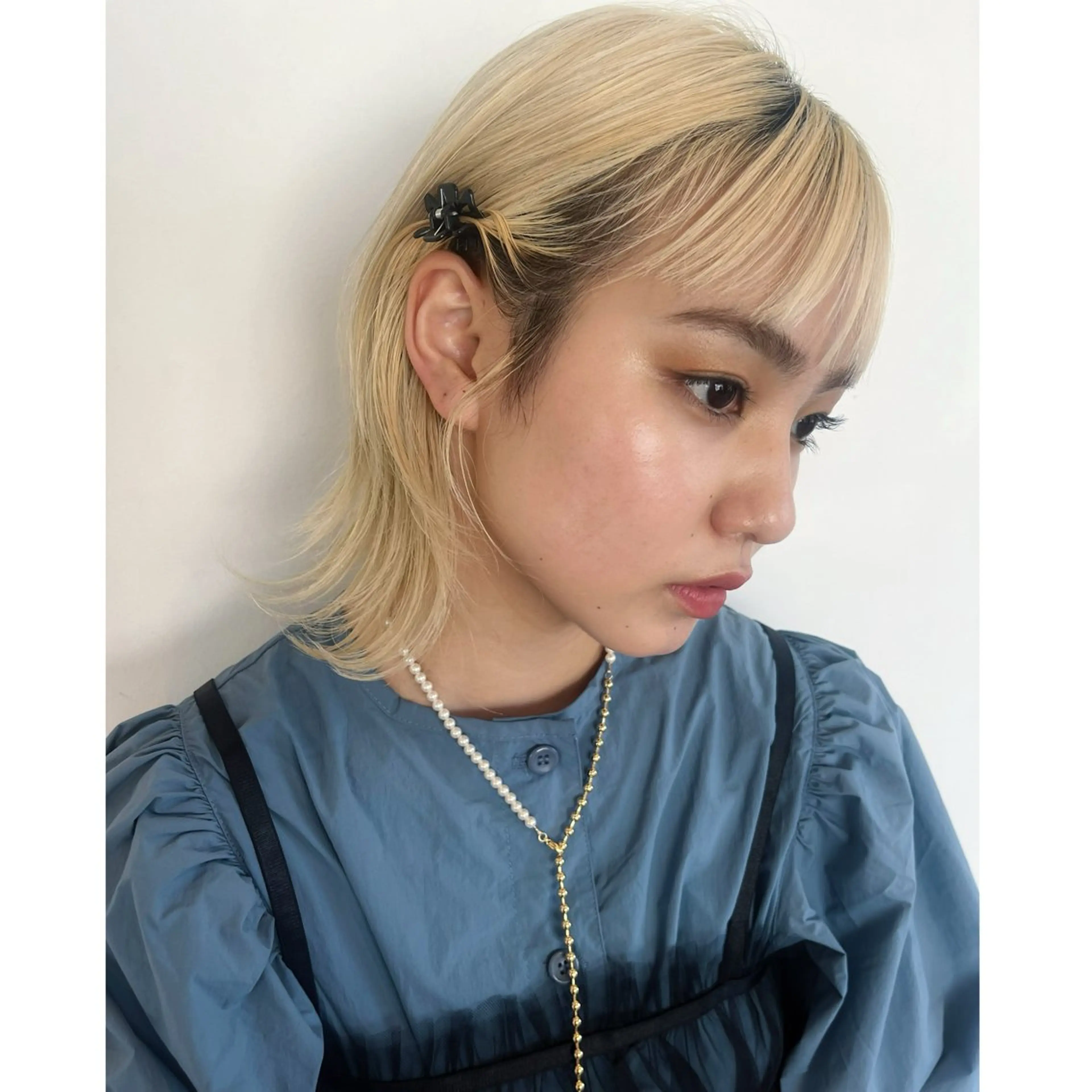 ミディアム カット marino/ カラー/顔周りカットのヘアスタイル