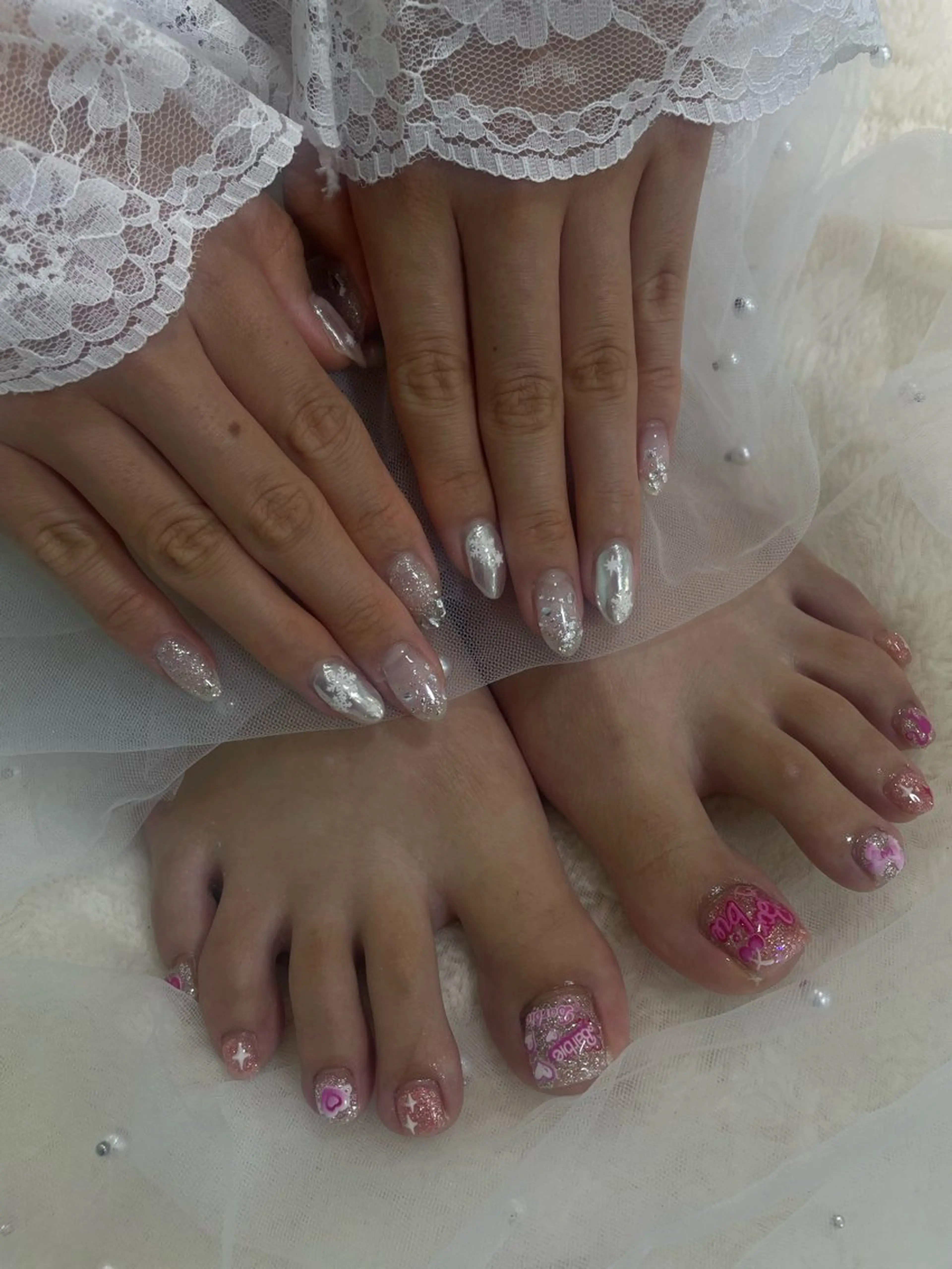 ネイル まつ毛エクステ・まつげパーマ・パリジェンヌ専門店 miel Beauty 【ミエル】所属・。 minamiのネイルデザイン