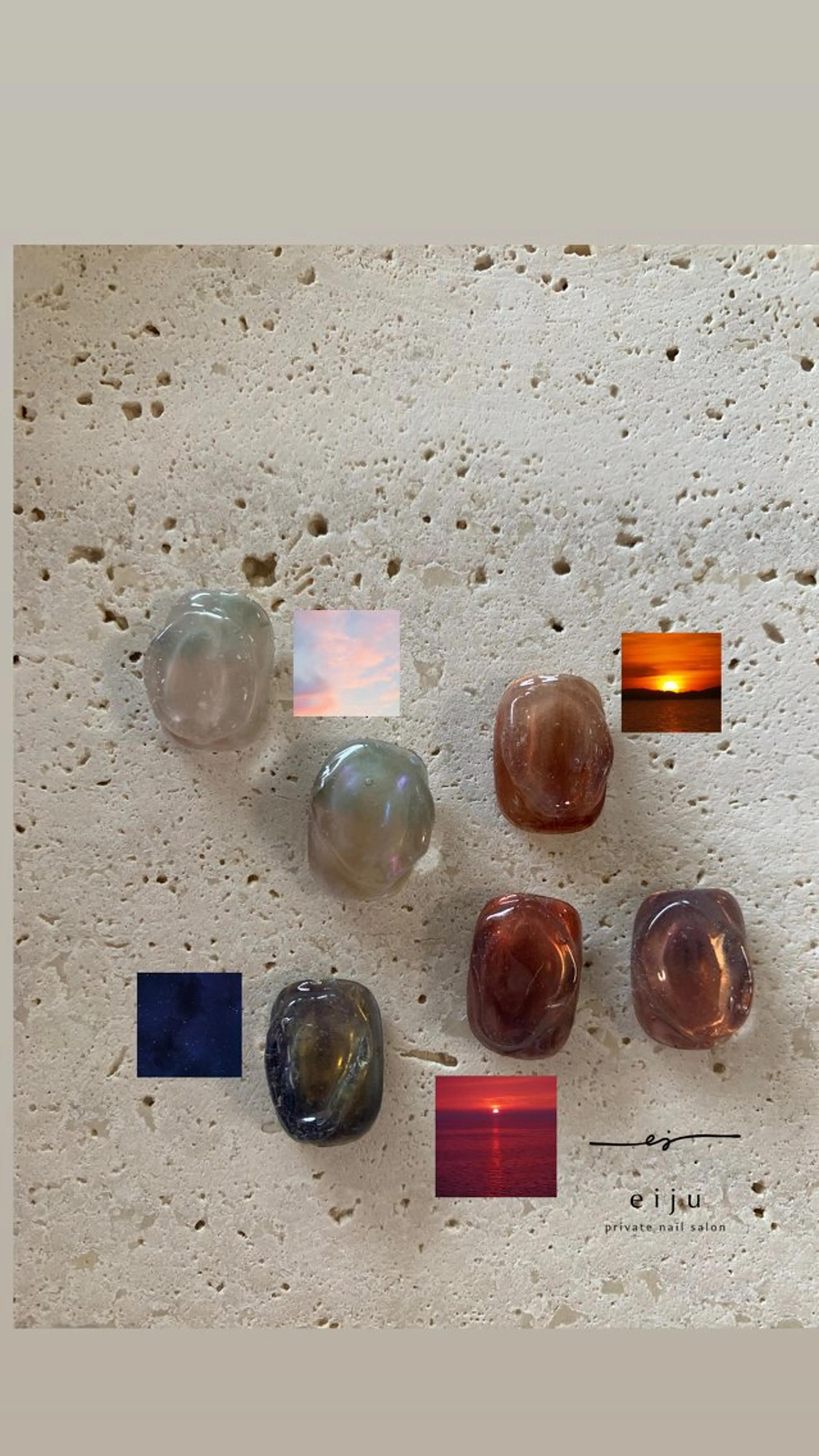 ネイル ハンドネイル eiju .のネイルデザイン