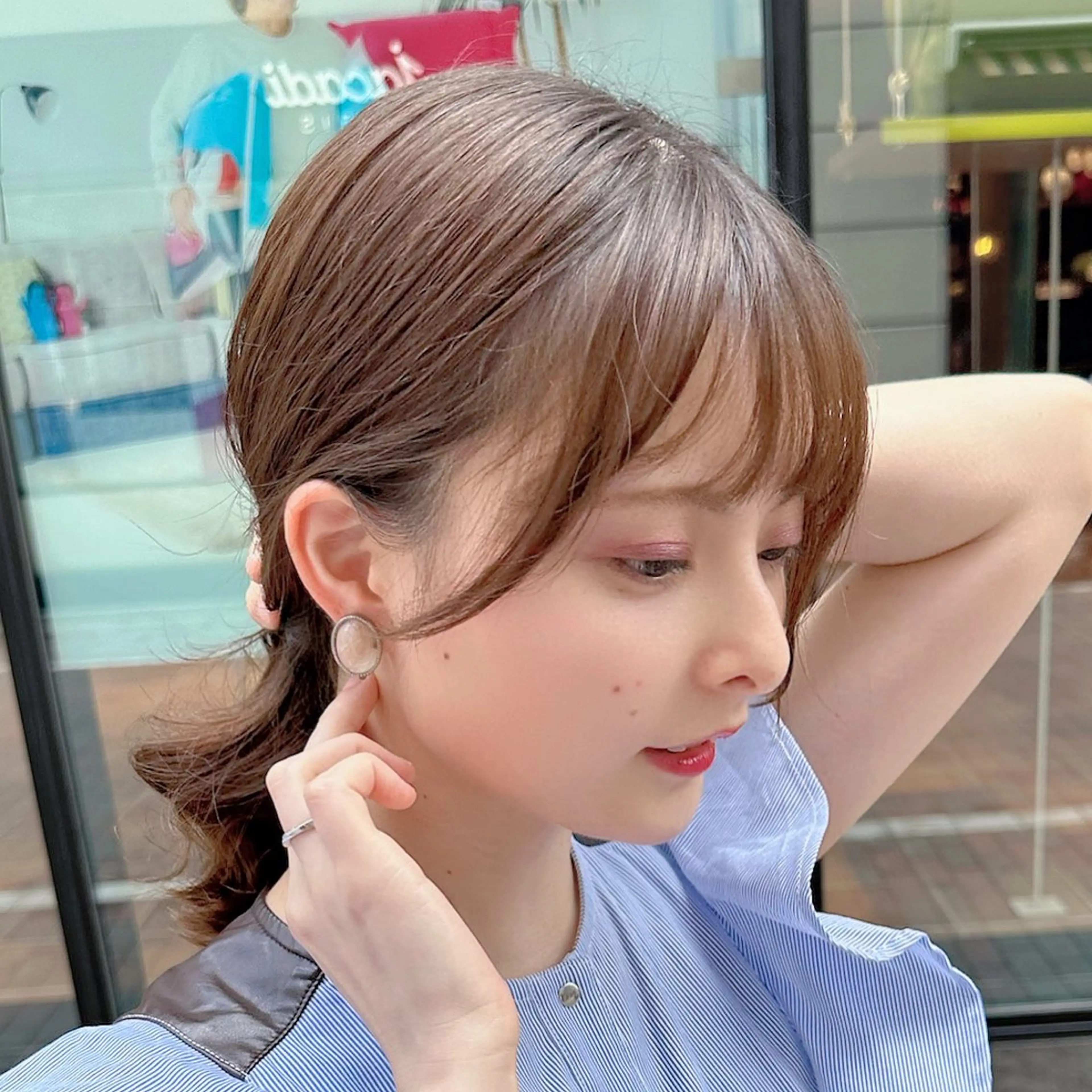 【髪の毛を伸ばしたい方】お顔周りカット＋ケラチントリートメントの写真