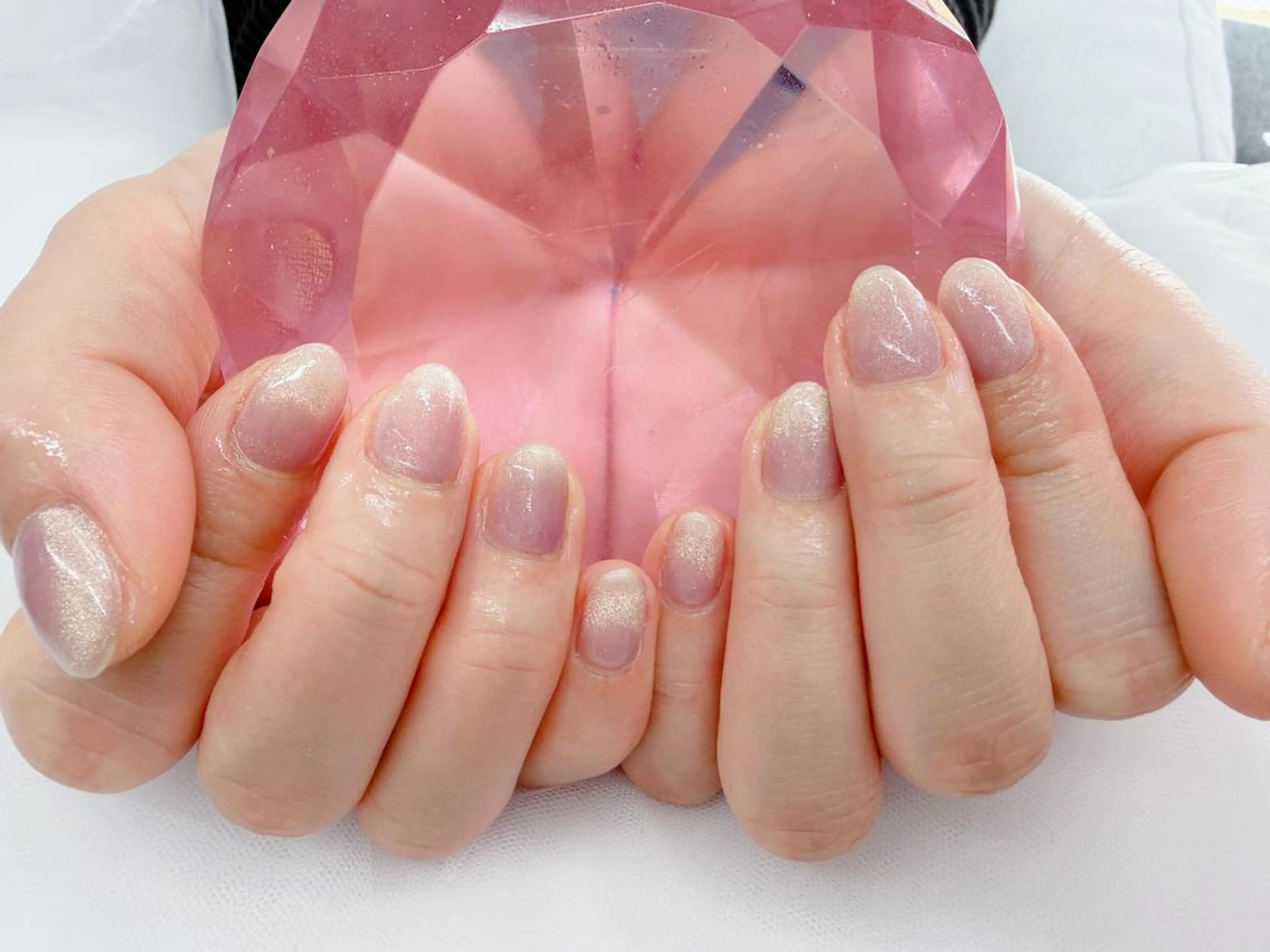 【付け替えオフ付】マグネットネイル￥3,800【磁石アート付き】水光・斜め・フレンチOKの写真