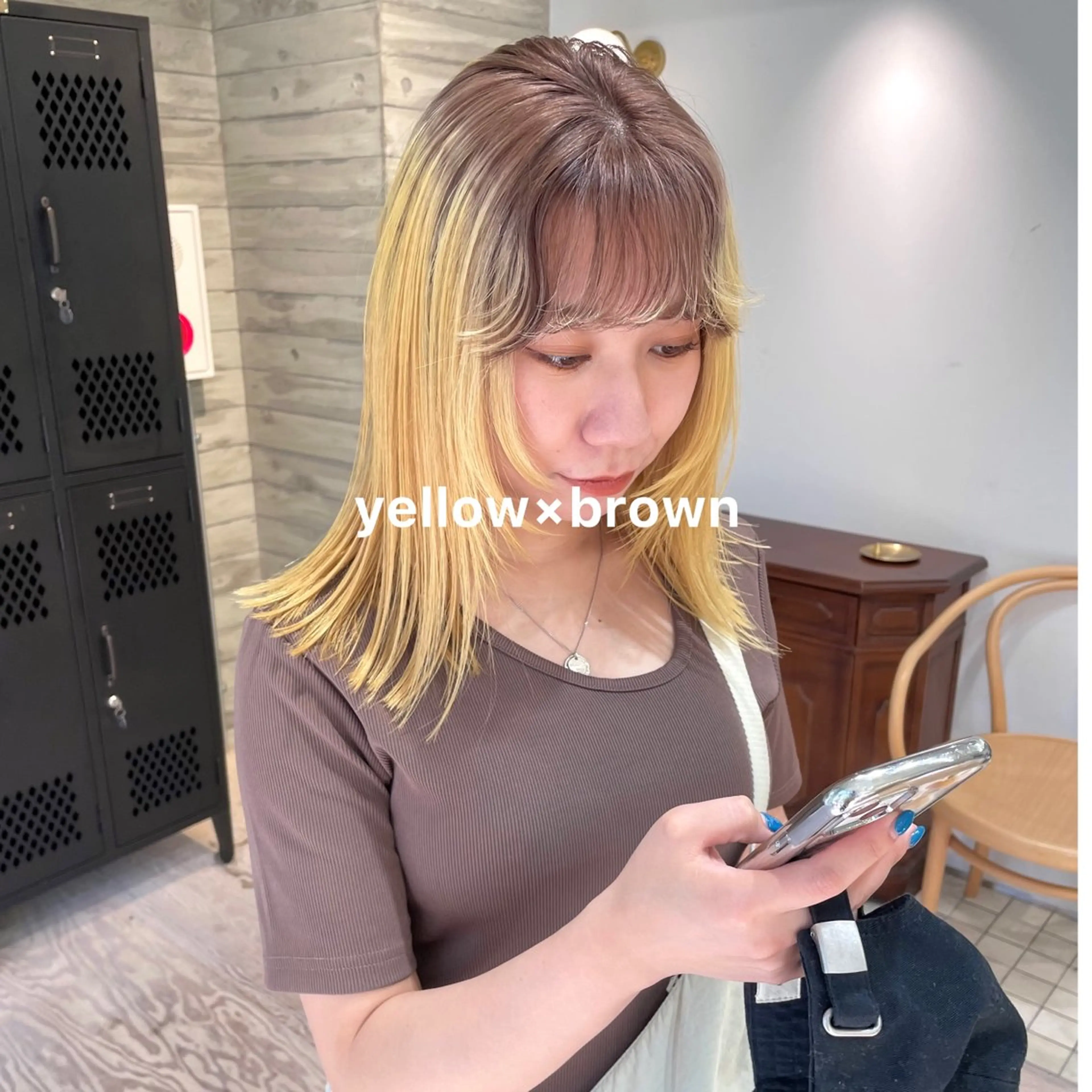 カラー 暖色カラー推し/ トヤエリコのヘアスタイル