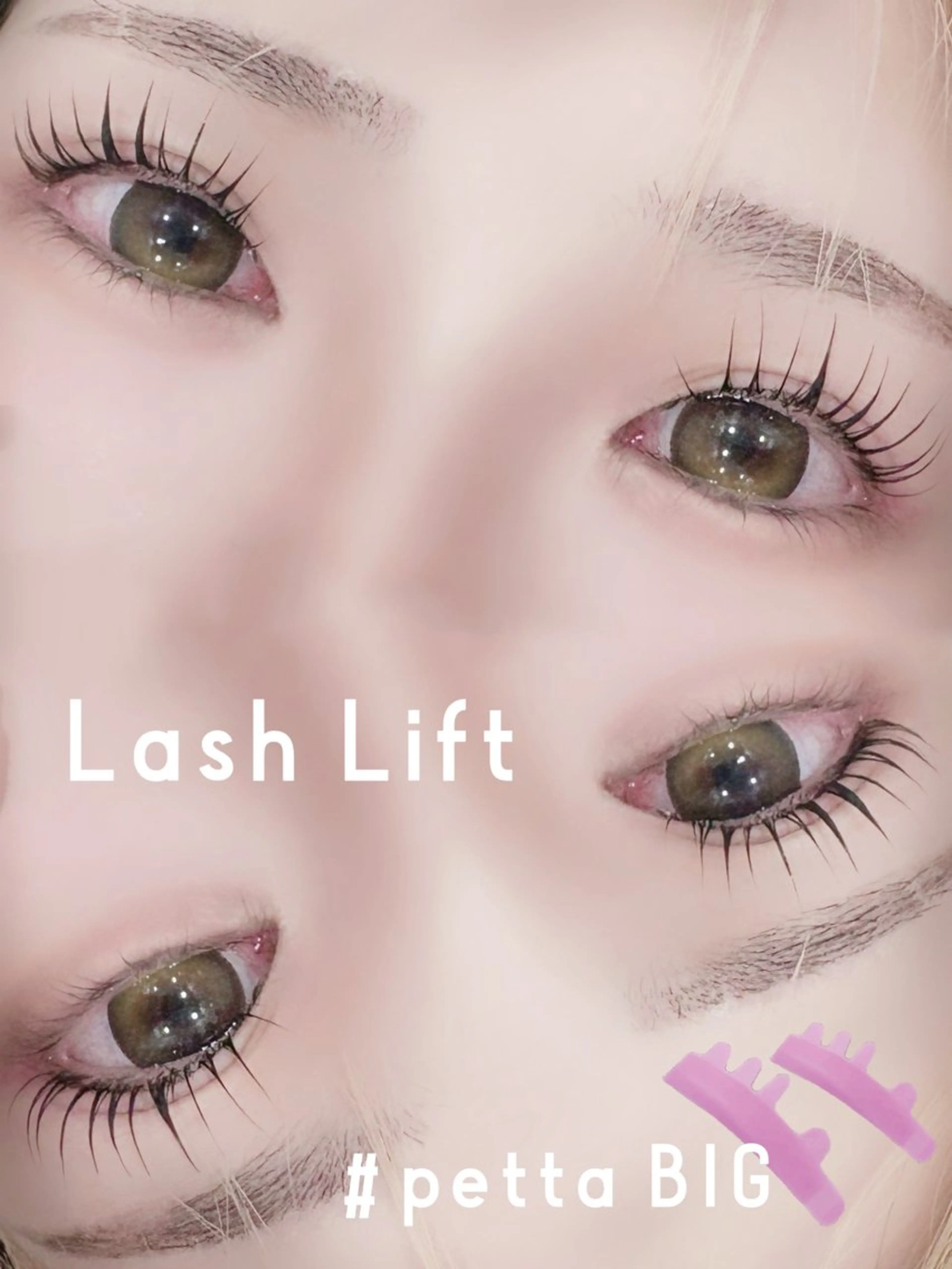 マツエク・マツパ CUTIN Rico所属・monami mのマツエク・マツパデザイン