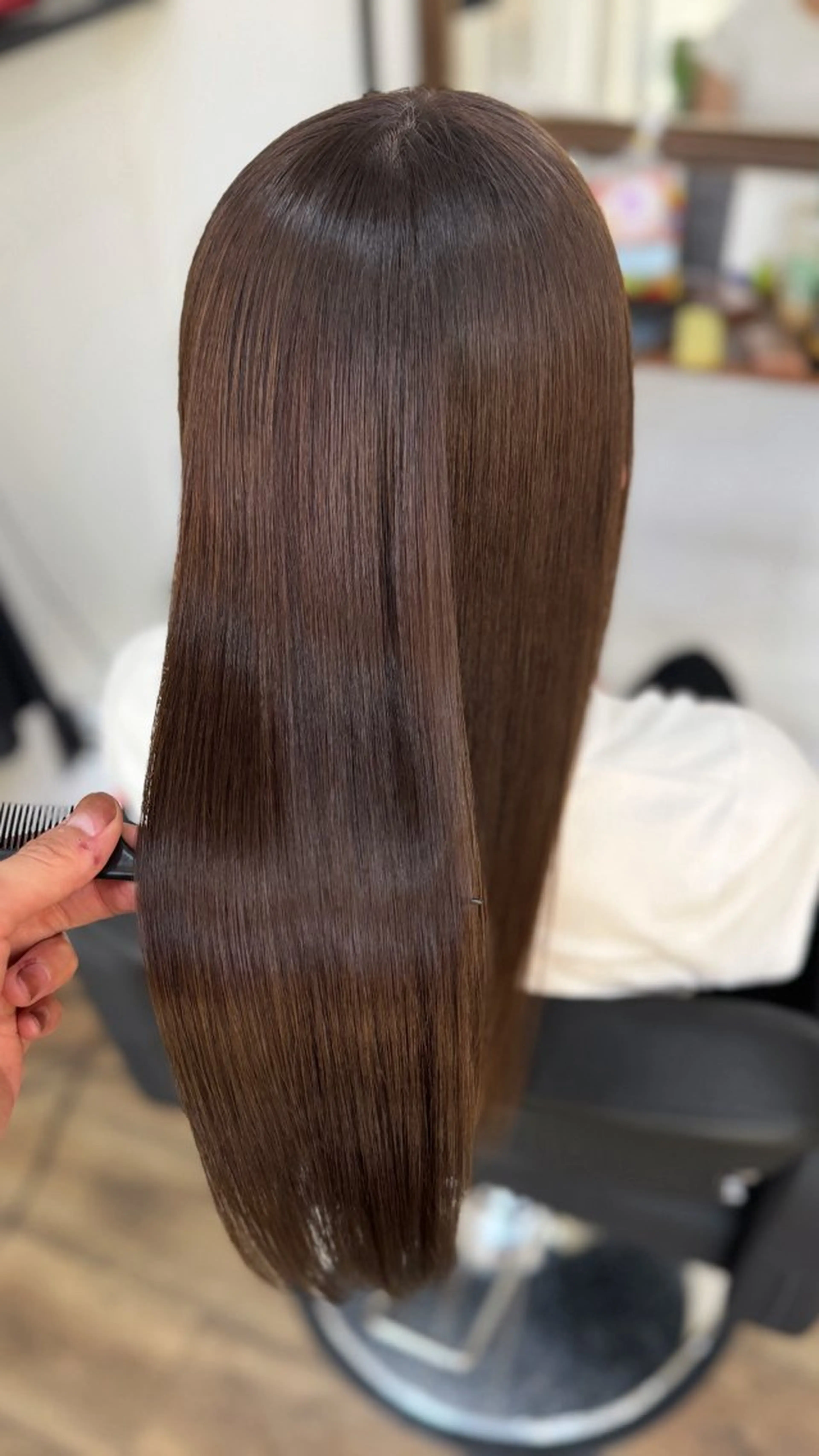 ロング カラー ヘアカラー トリートメント 椎葉 祐也のヘアスタイル