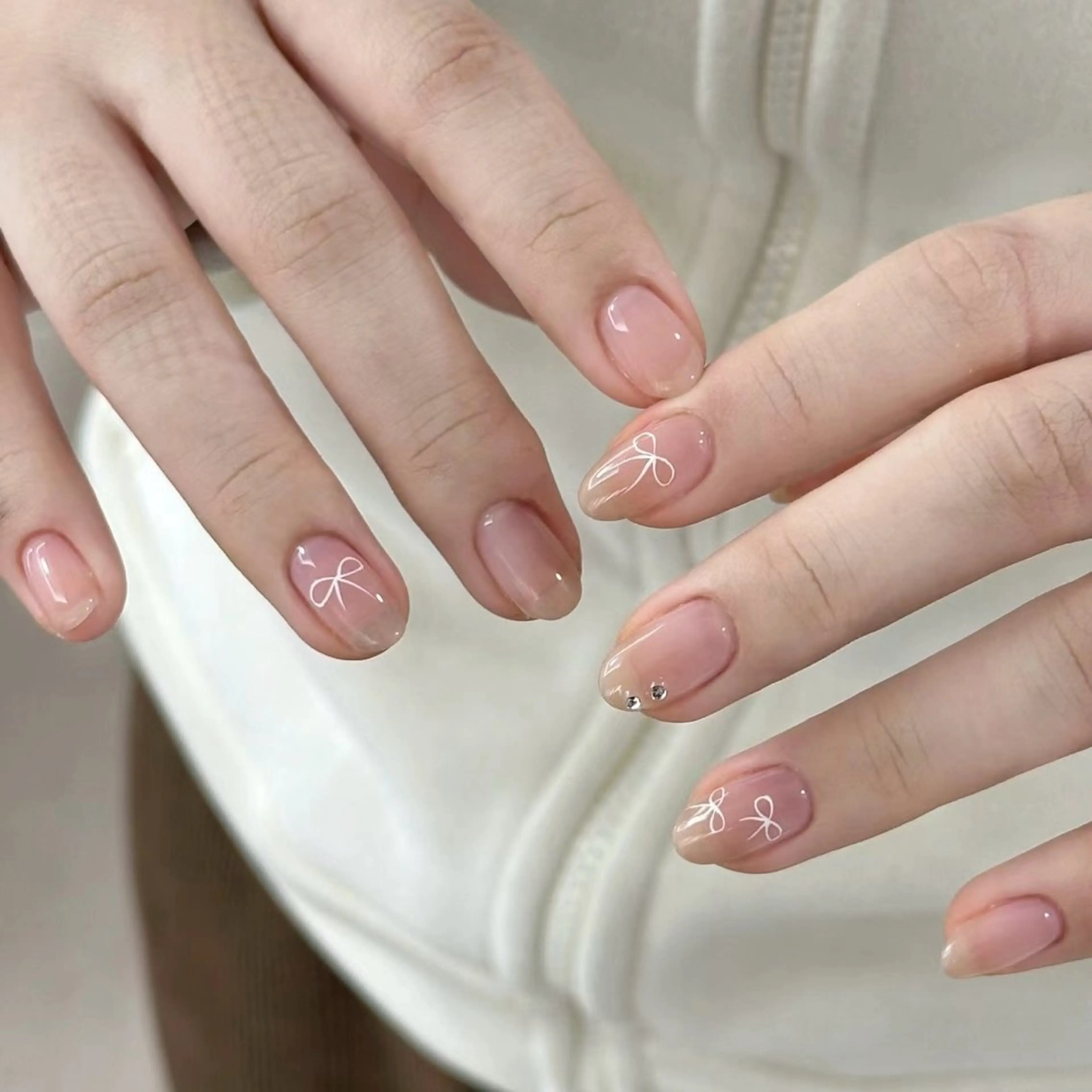 ネイル ハンドネイル By moonネイル 🌷ワンホン/韓国風のネイルデザイン