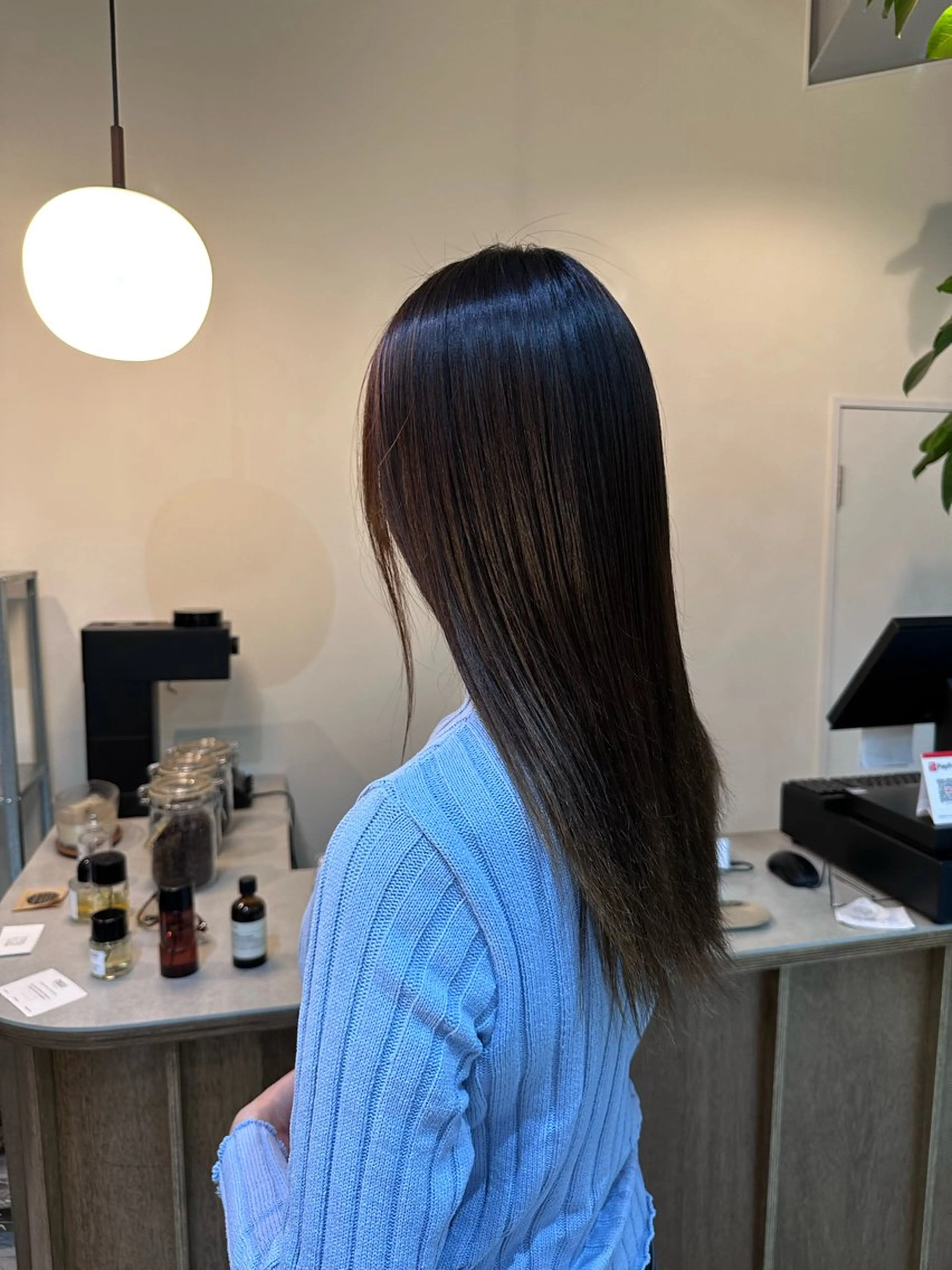 ロング 縮毛矯正 トリートメント ［  ］Shiro所属・Shiro RENのヘアスタイル