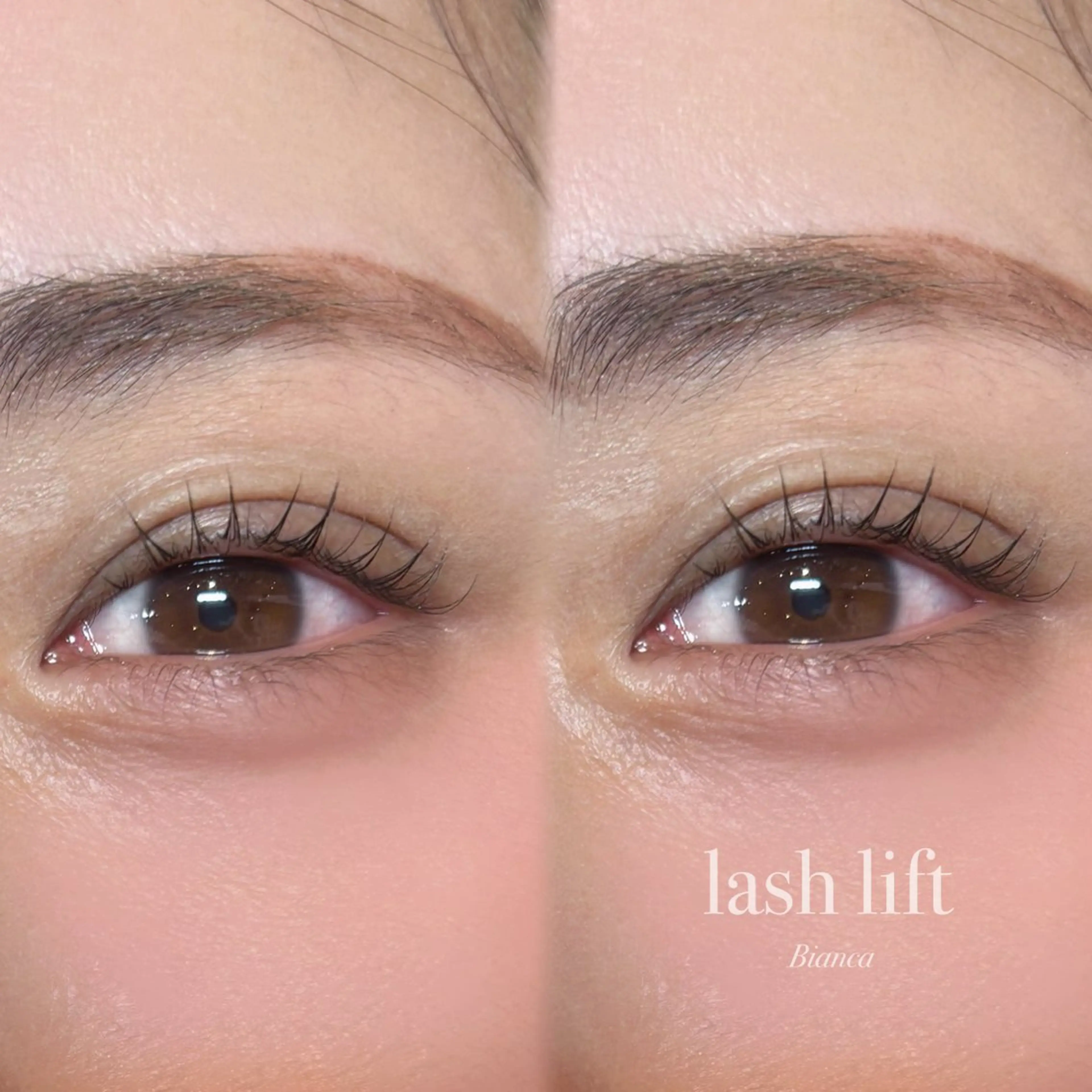 マツエク・マツパ 一重×まつ毛パーマ Bianca 新宿西口　オバラのマツエク・マツパデザイン