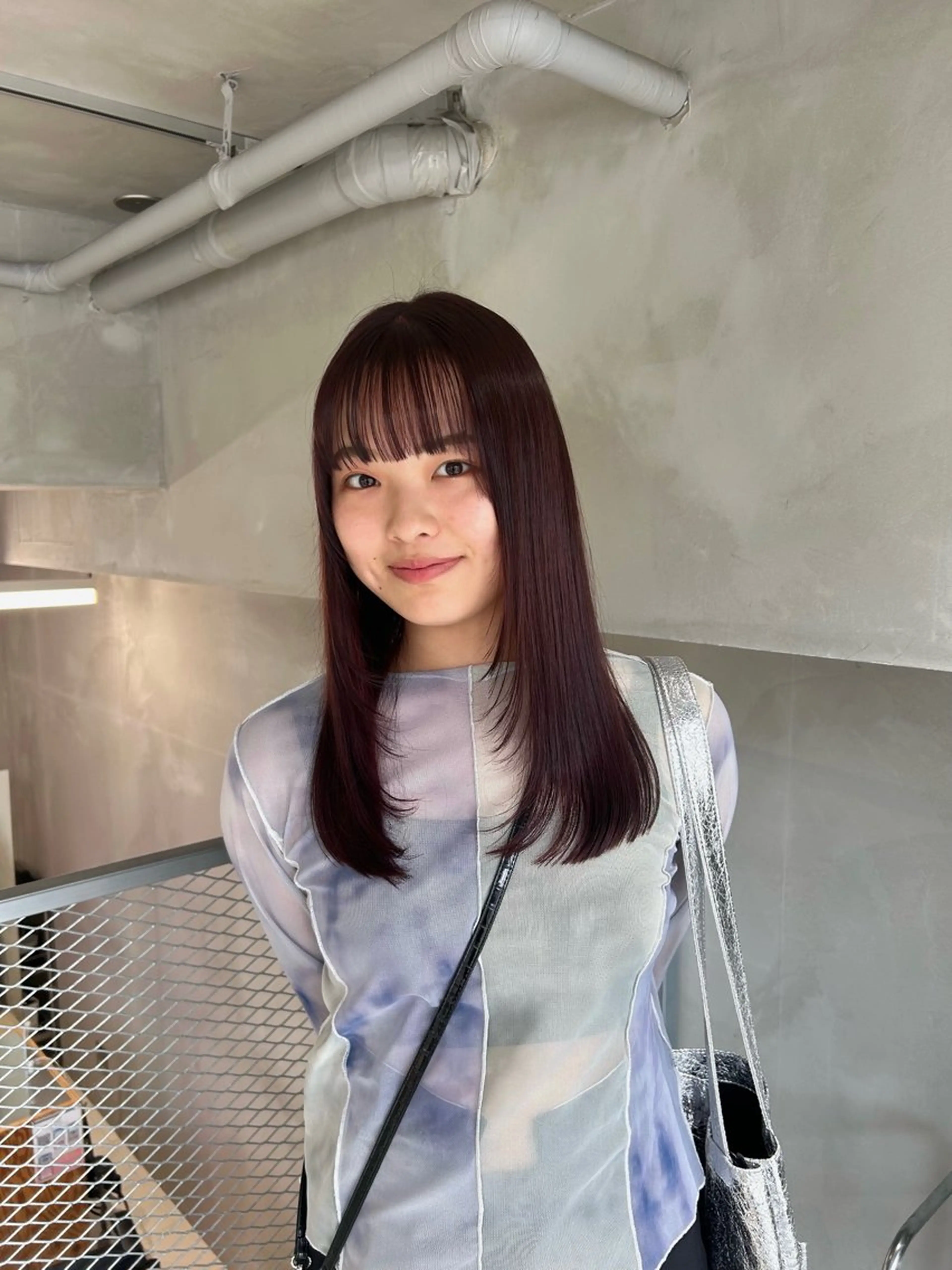 ロング カラー カット ヘアカラー bob/ aoiのヘアスタイル