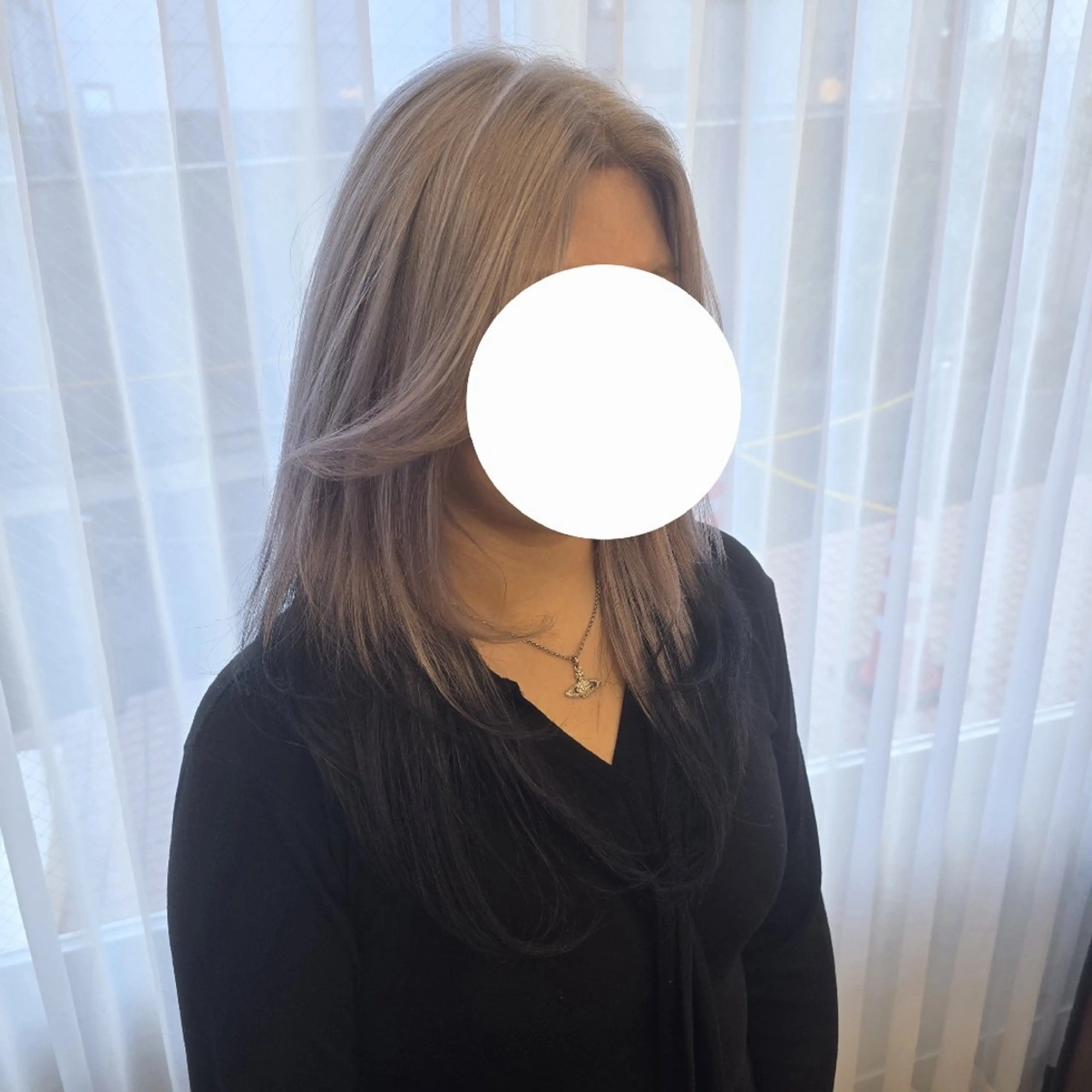 ロング カラー シルバー ヘアカラー トリートメント ヘアセット メンズ✂/ハイトーン /りゅう🦢のヘアスタイル