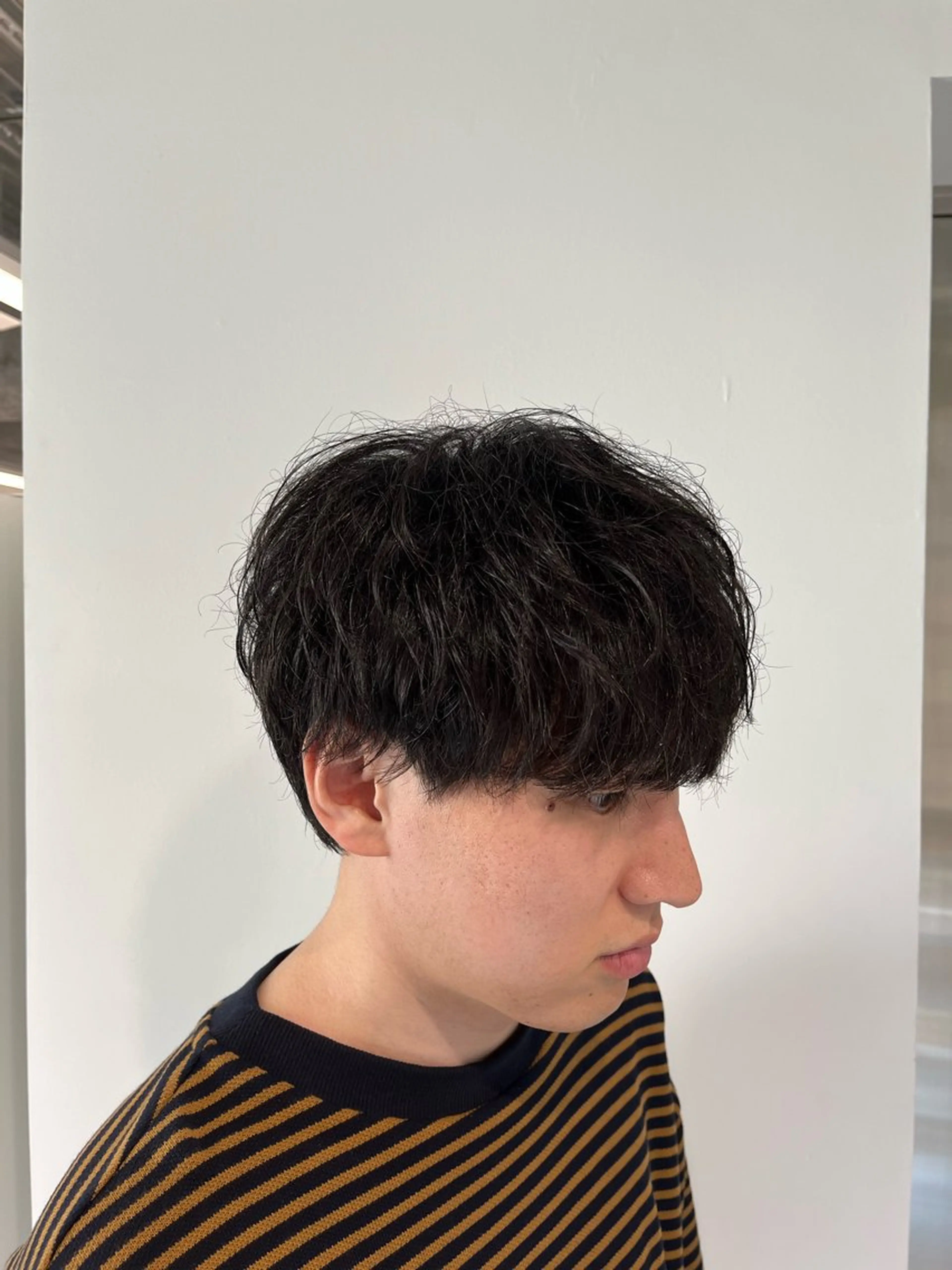 ショート パーマ メンズ 🏆メンズヘア特化 🥇代表りんぺーのヘアスタイル