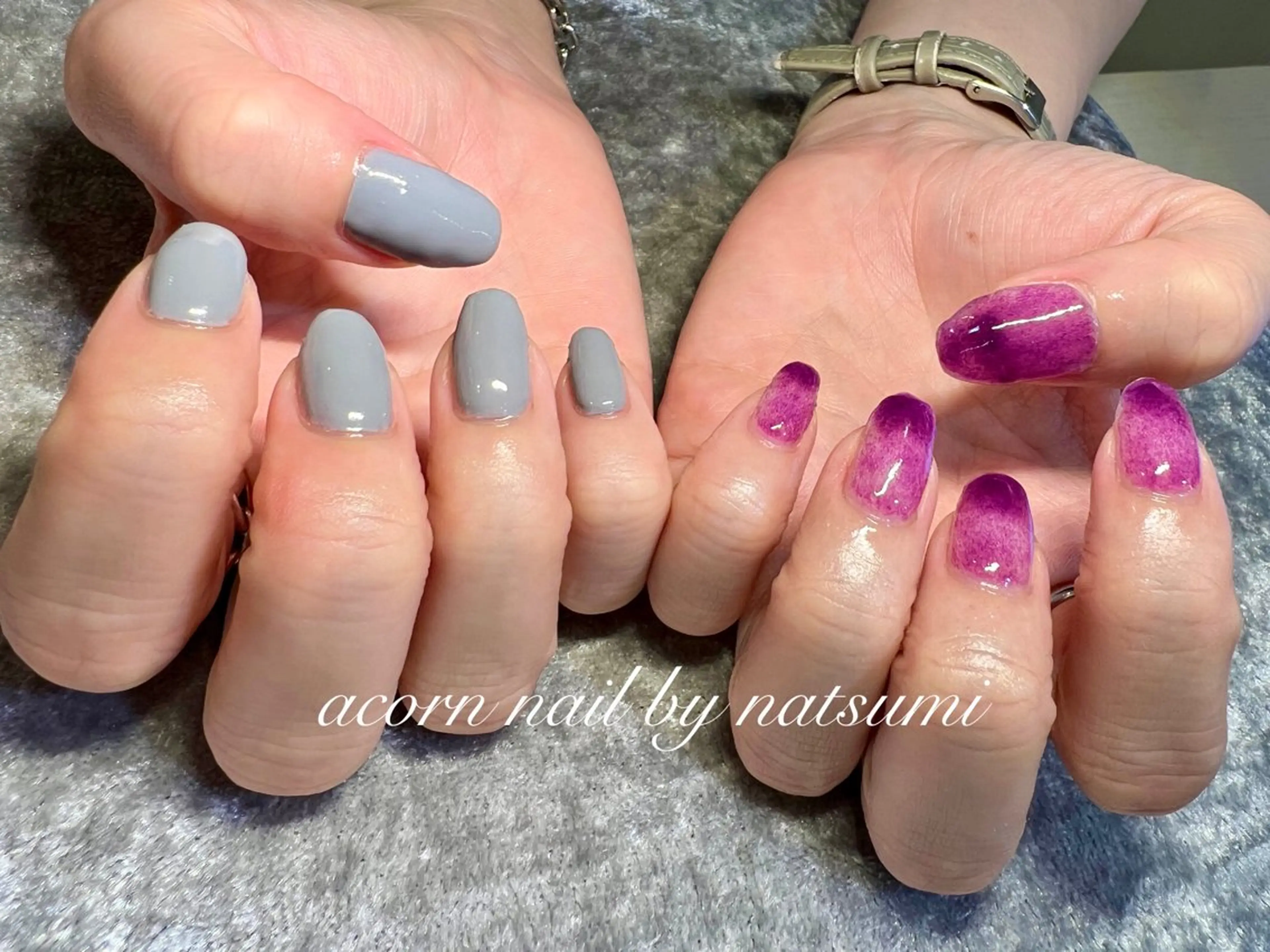 ネイル 個性派ニュアンス nuts nail所属・【池袋】nuts nail　なつみのネイルデザイン