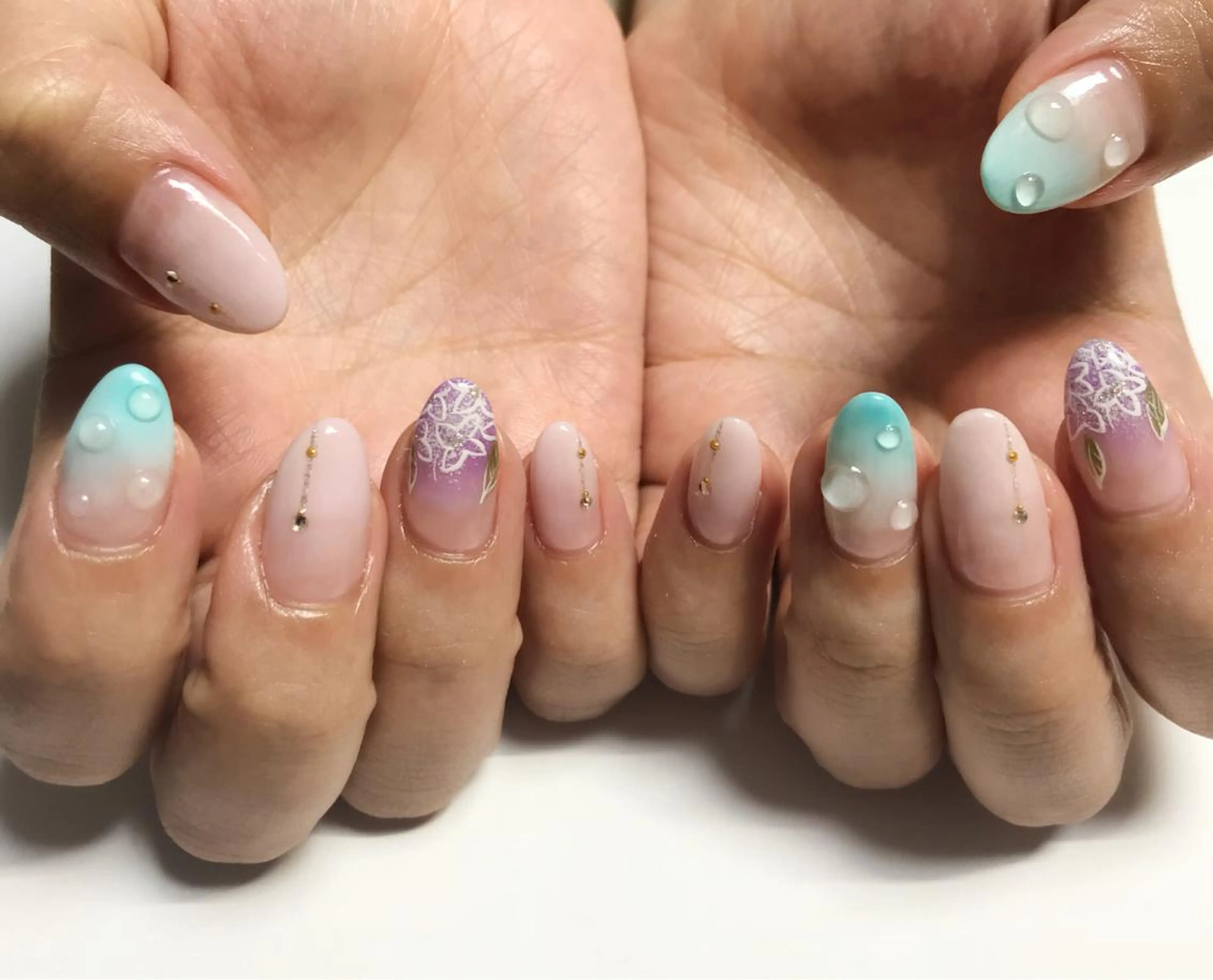 ネイル ハンドネイル nail salon en familleのネイルデザイン