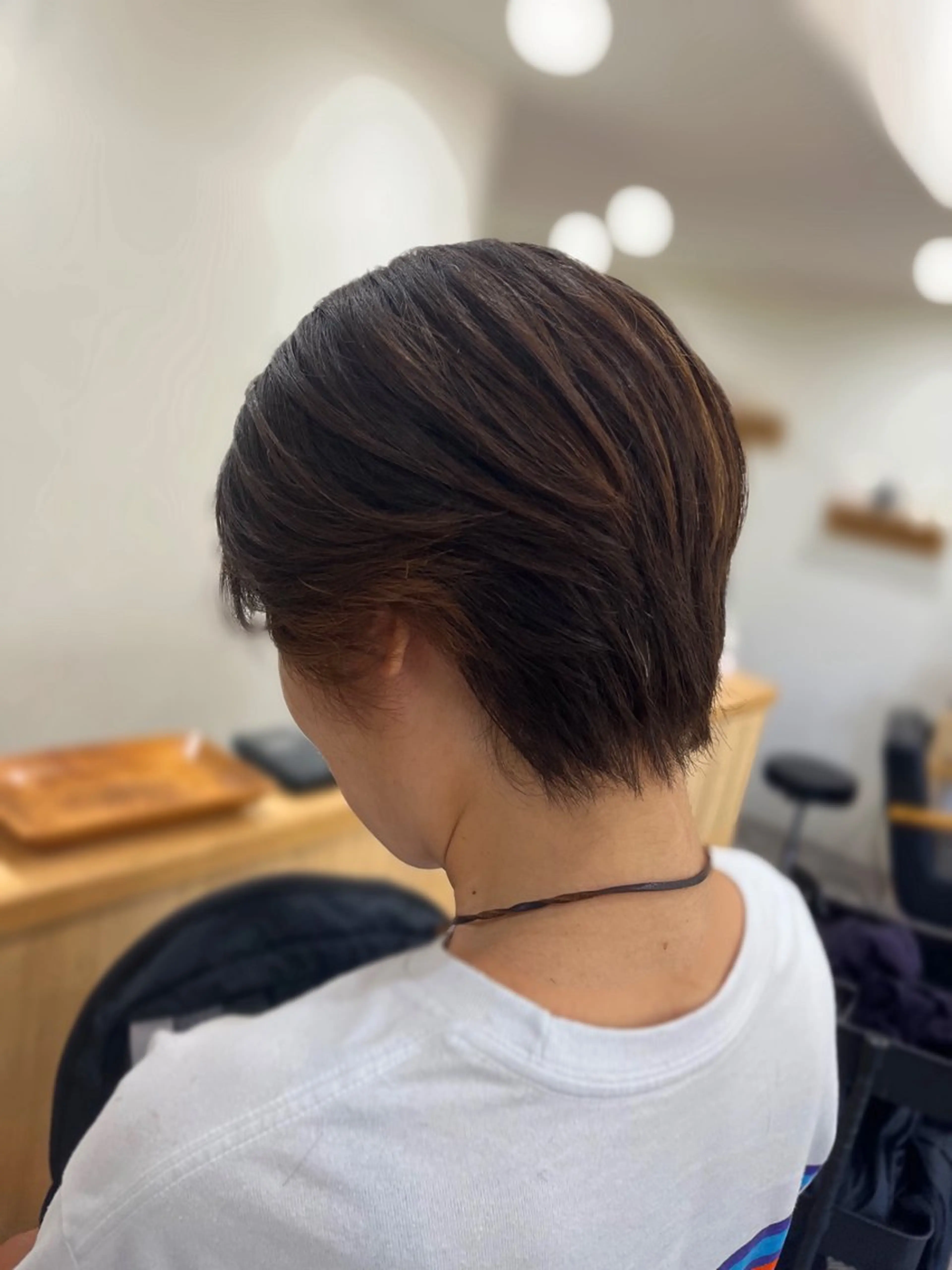 ショート カラー ハンサムショート ベージュカラー グレージュ ショートヘア ヘアカラー トリートメント kakko所属・(kakko) ayumiのヘアスタイル