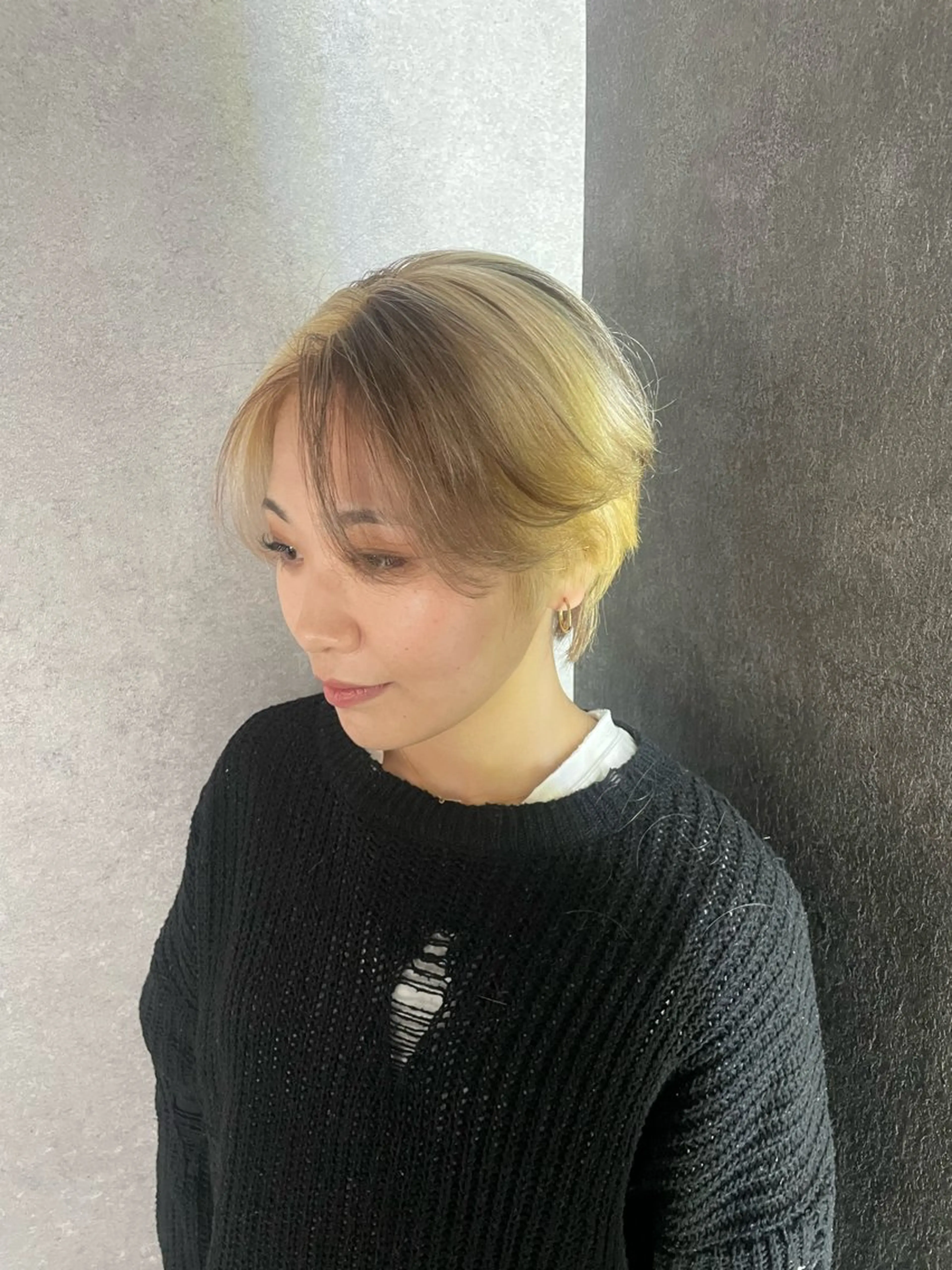 ショート ヘアカラー WITH所属・WITH 新町 店長 masaのヘアスタイル