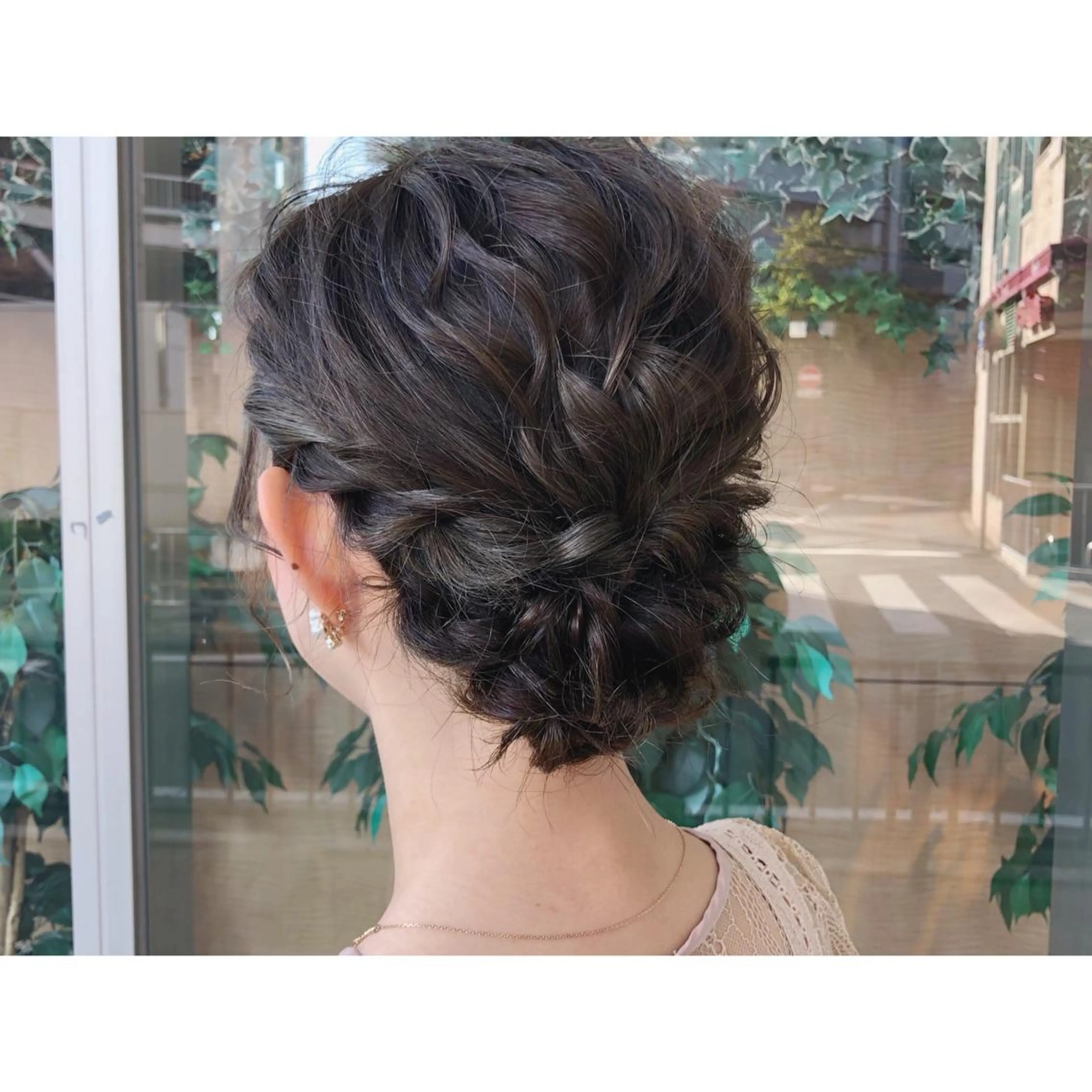 ミディアム カラー パーマ ヘアアレンジ マツエク・マツパ Sia.   大阪梅田茶屋町店所属・まつパ/まつエク Sia.茶屋町店のマツエク・マツパデザイン