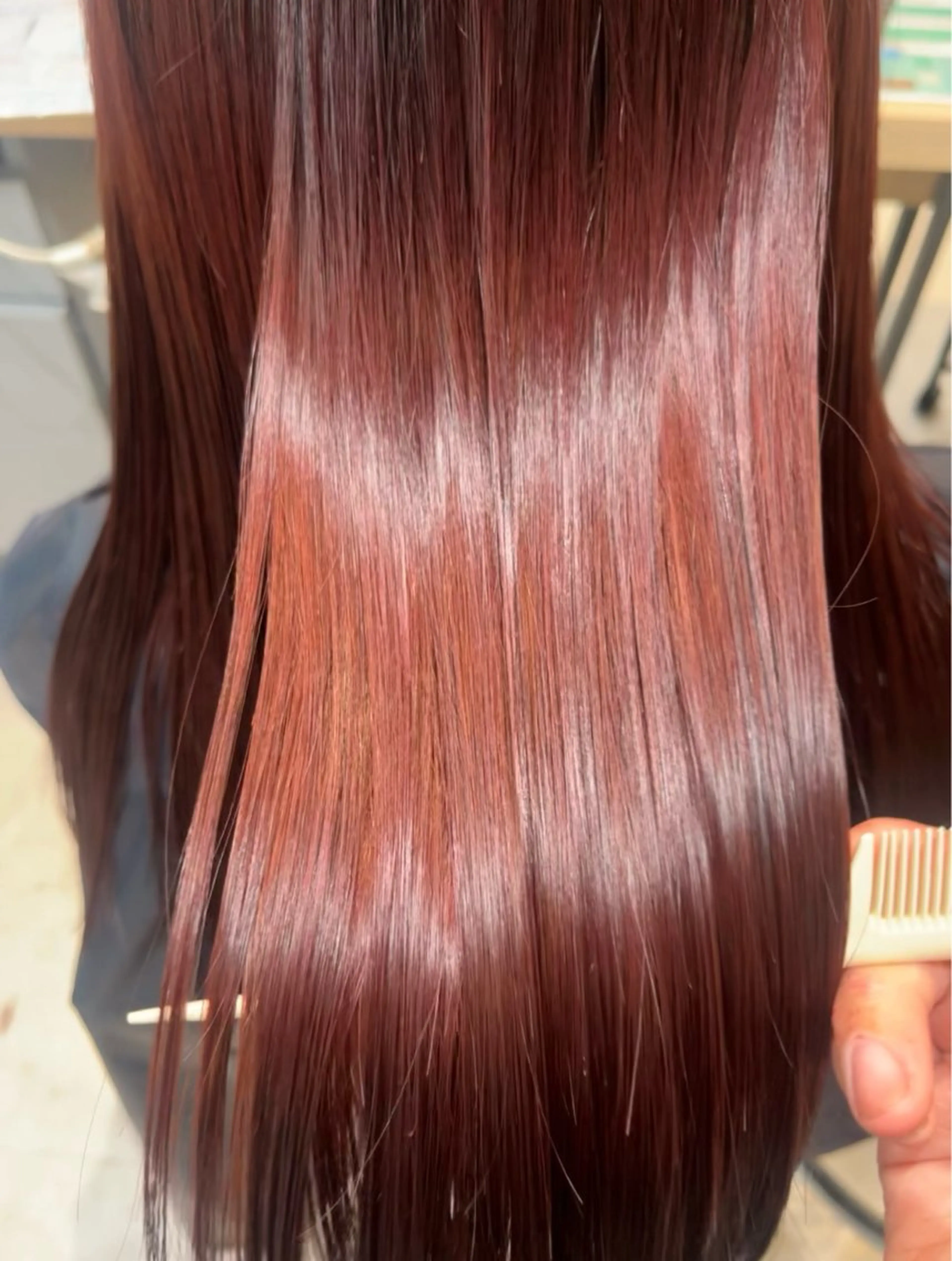 ロング トリートメント カット ヘアカラー トリートメント BASSA鷺ノ宮 KANON⸜❤︎⸝‍のヘアスタイル